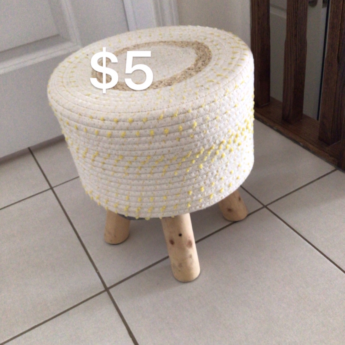 Cute Rope Stool