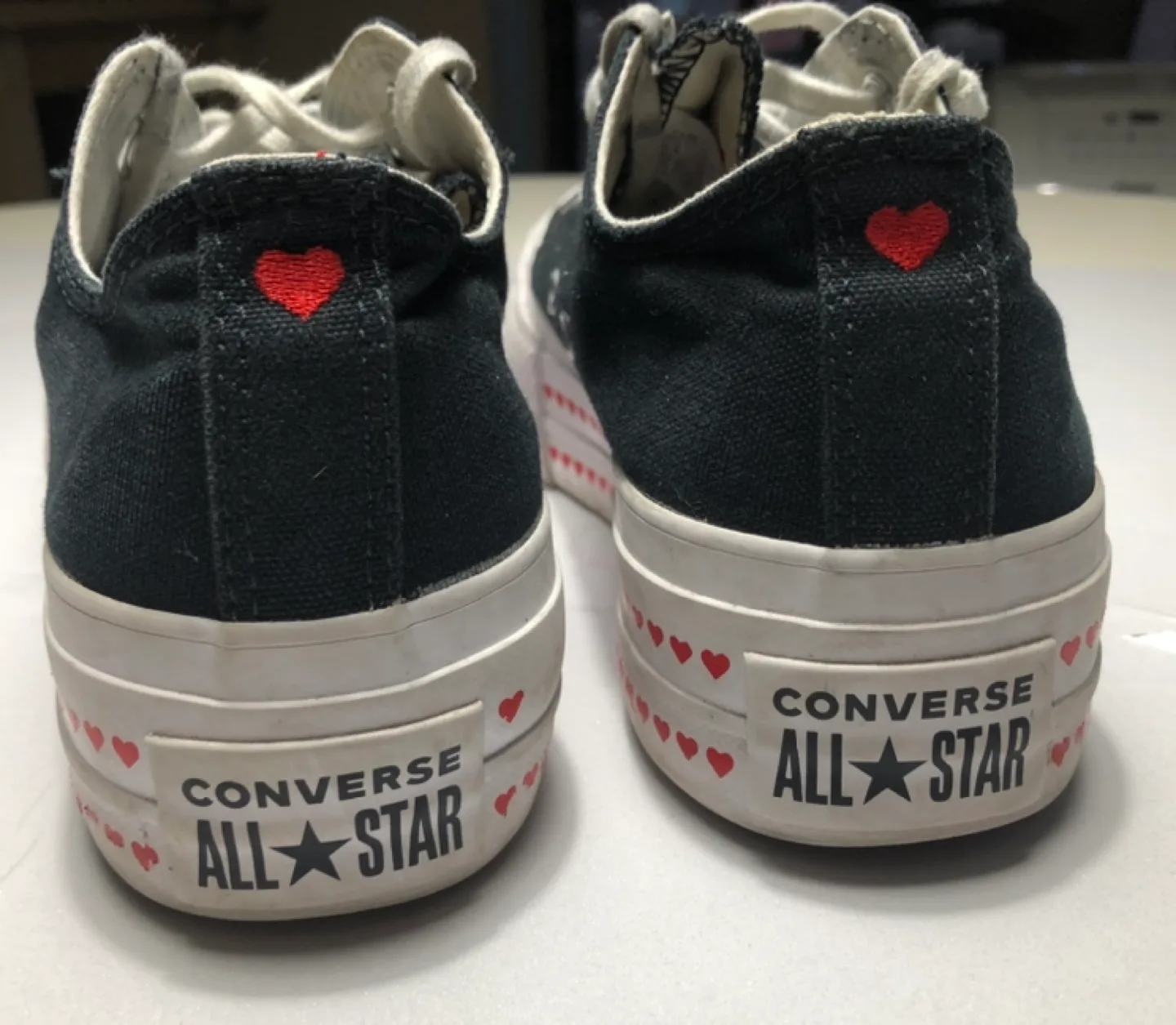 Converse All Star Platform Sneakers - Love Yourself First image indicator(9)