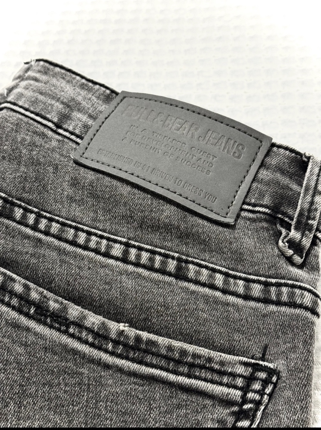 Pull&Bear Men's Grey Skinny Jeans - Size 31 - photo 2