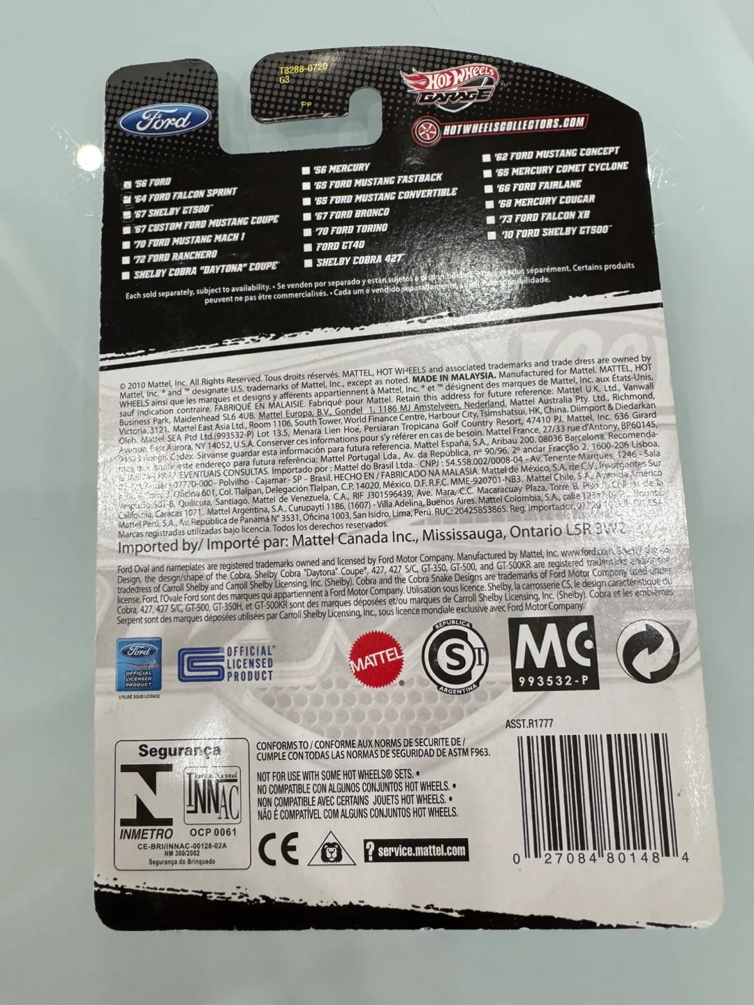 HOT WHEELS GARAGE ‘67 CUSTOM FORD MUSTANG COUPE image indicator(6)