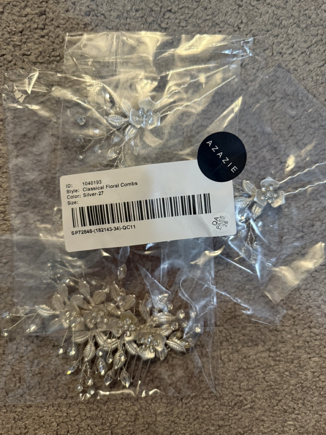 Bridal Hair Pieces (Azazie) - photo 3