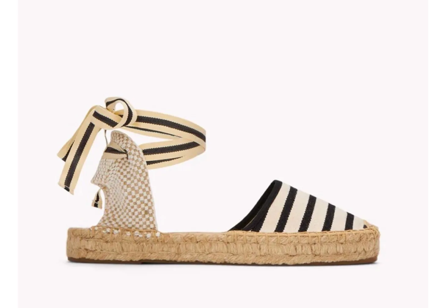 Soludos Espadrille Sandals with Ankle Ties image indicator(2)