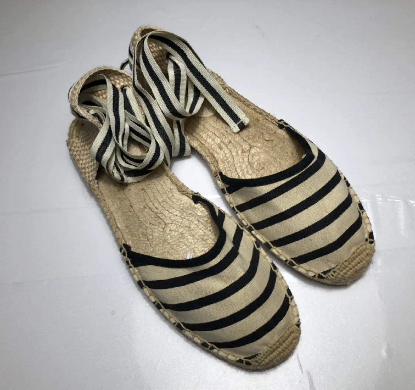 Soludos Espadrille Sandals with Ankle Ties image indicator(6)
