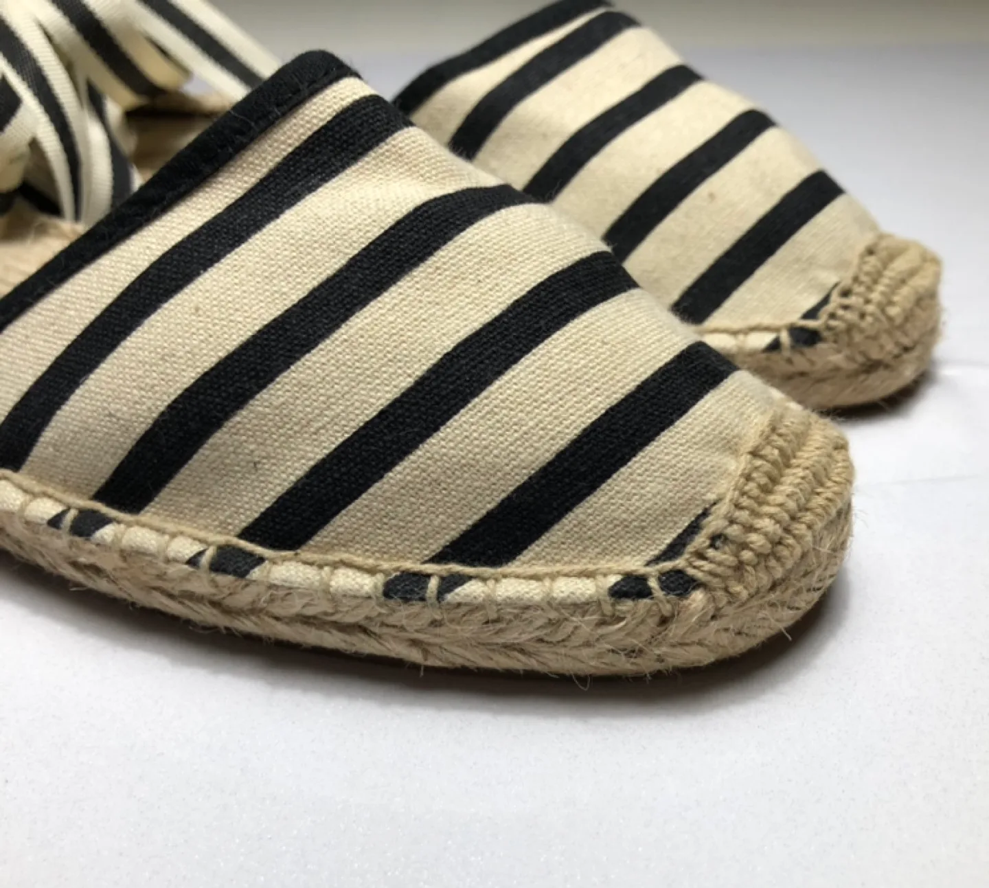 Soludos Espadrille Sandals with Ankle Ties image indicator(7)