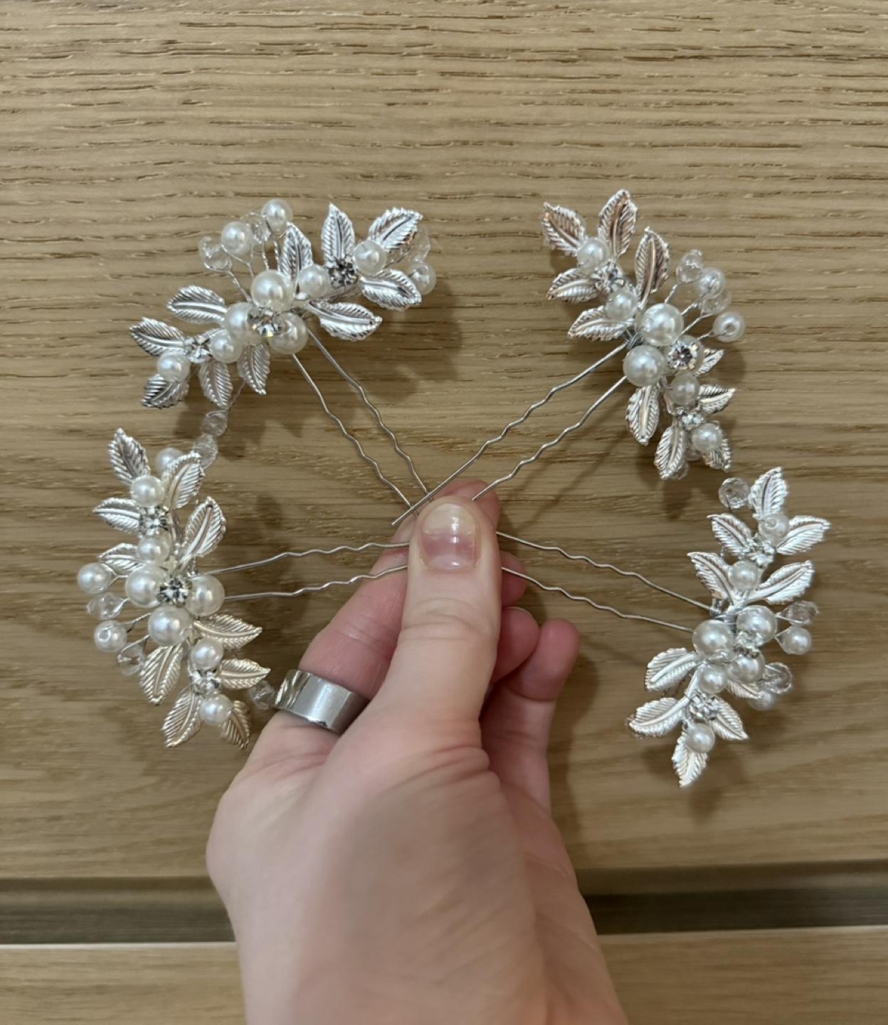 Bridal Hair Pieces (4 pins) - photo 2