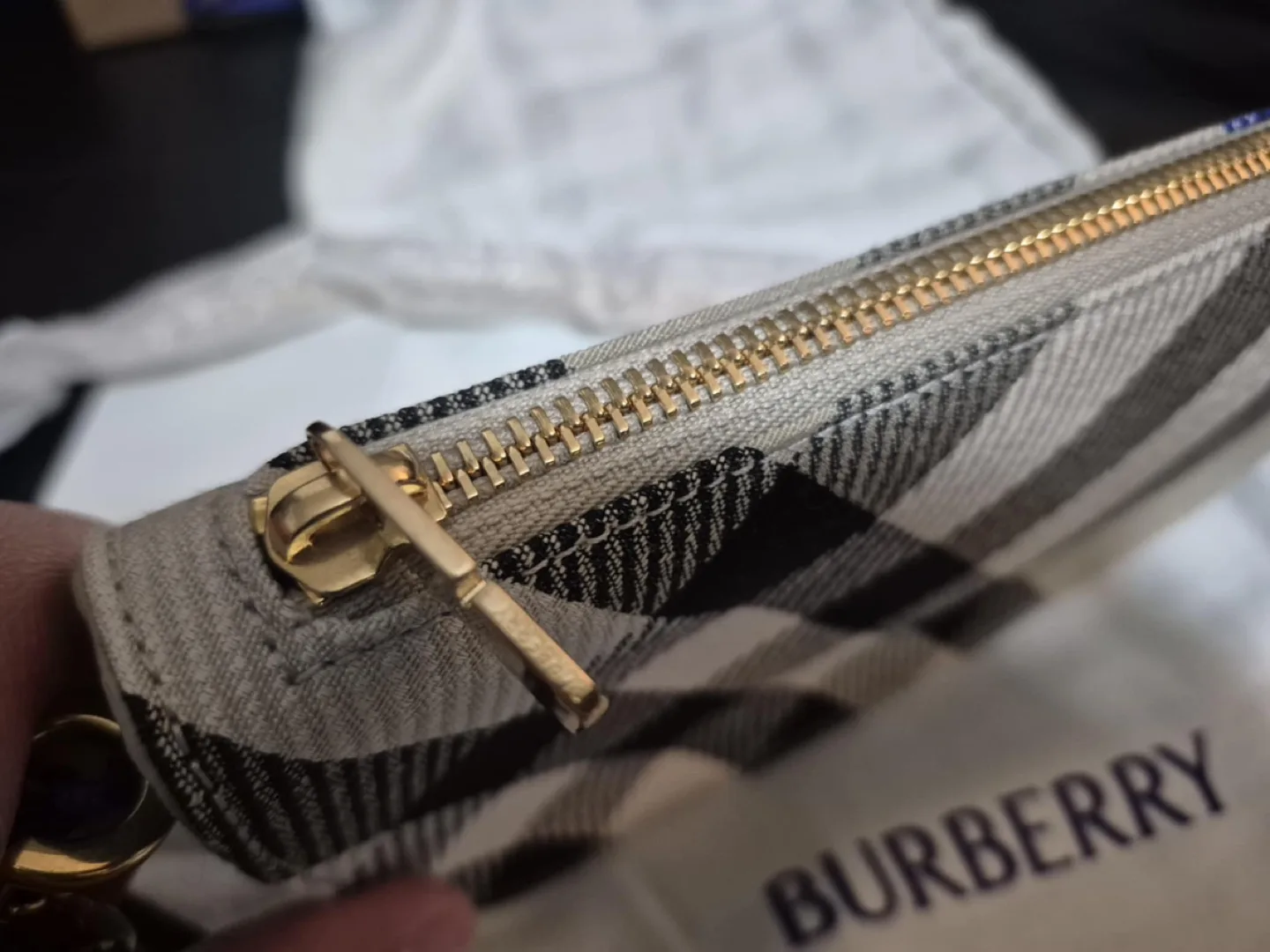 Authentic Burberry Micro Shield Chain image indicator(2)