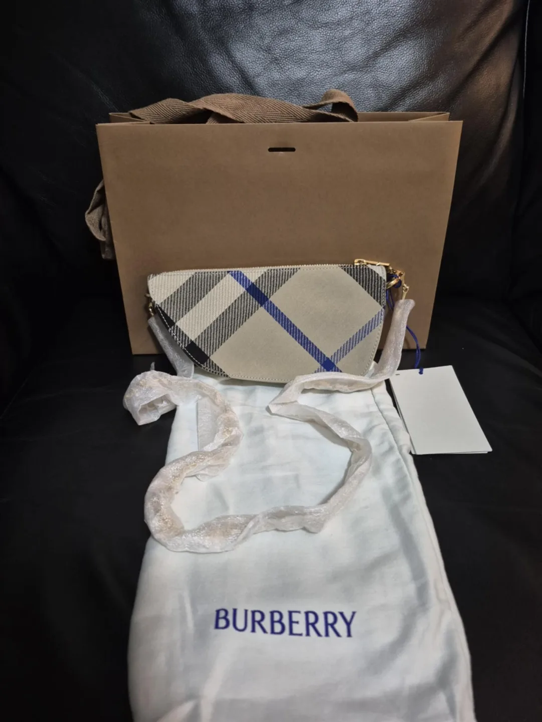 Authentic Burberry Micro Shield Chain image indicator(7)