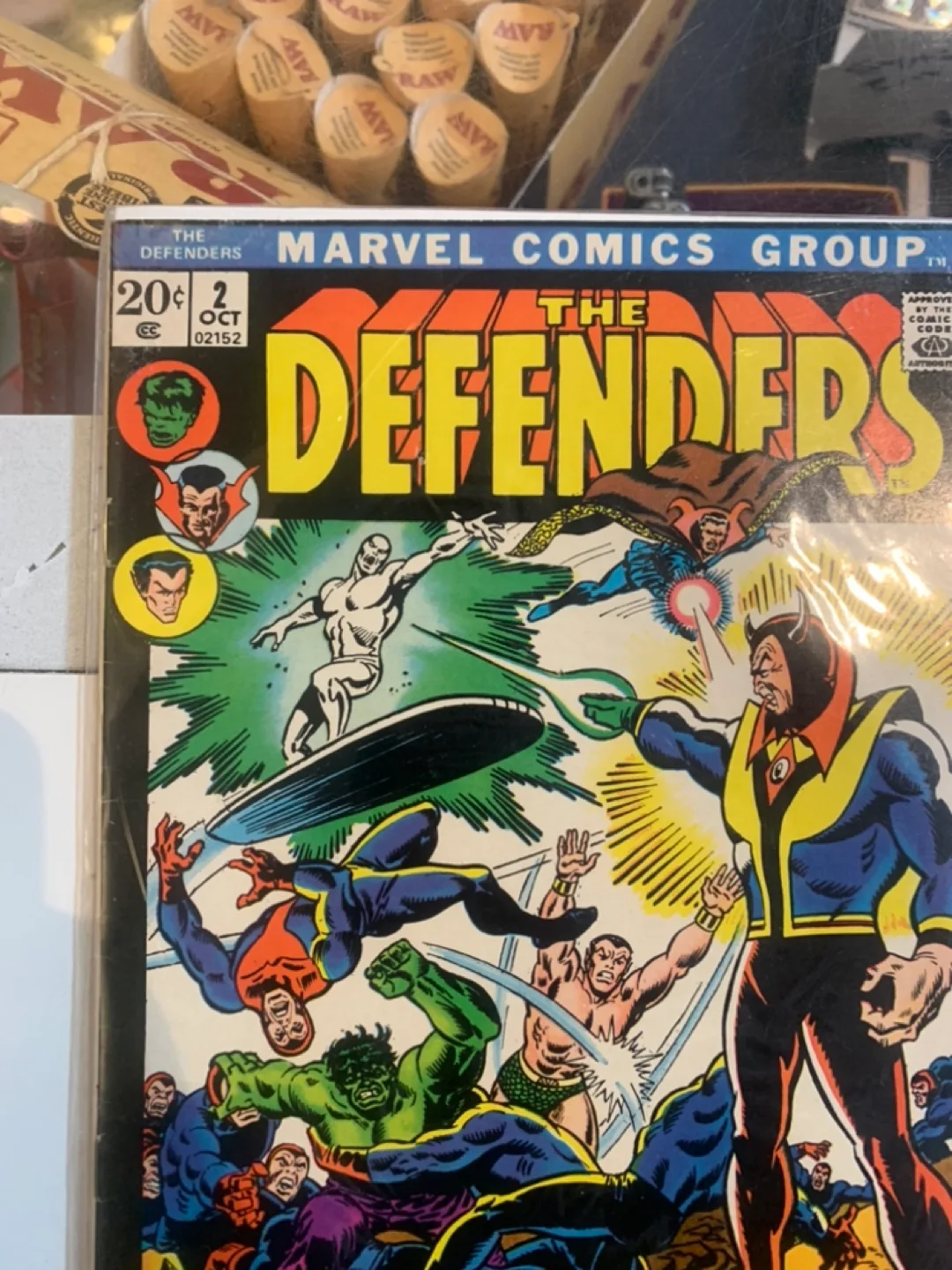 Marvel Comics The Defenders #2 October 1972 image indicator(2)