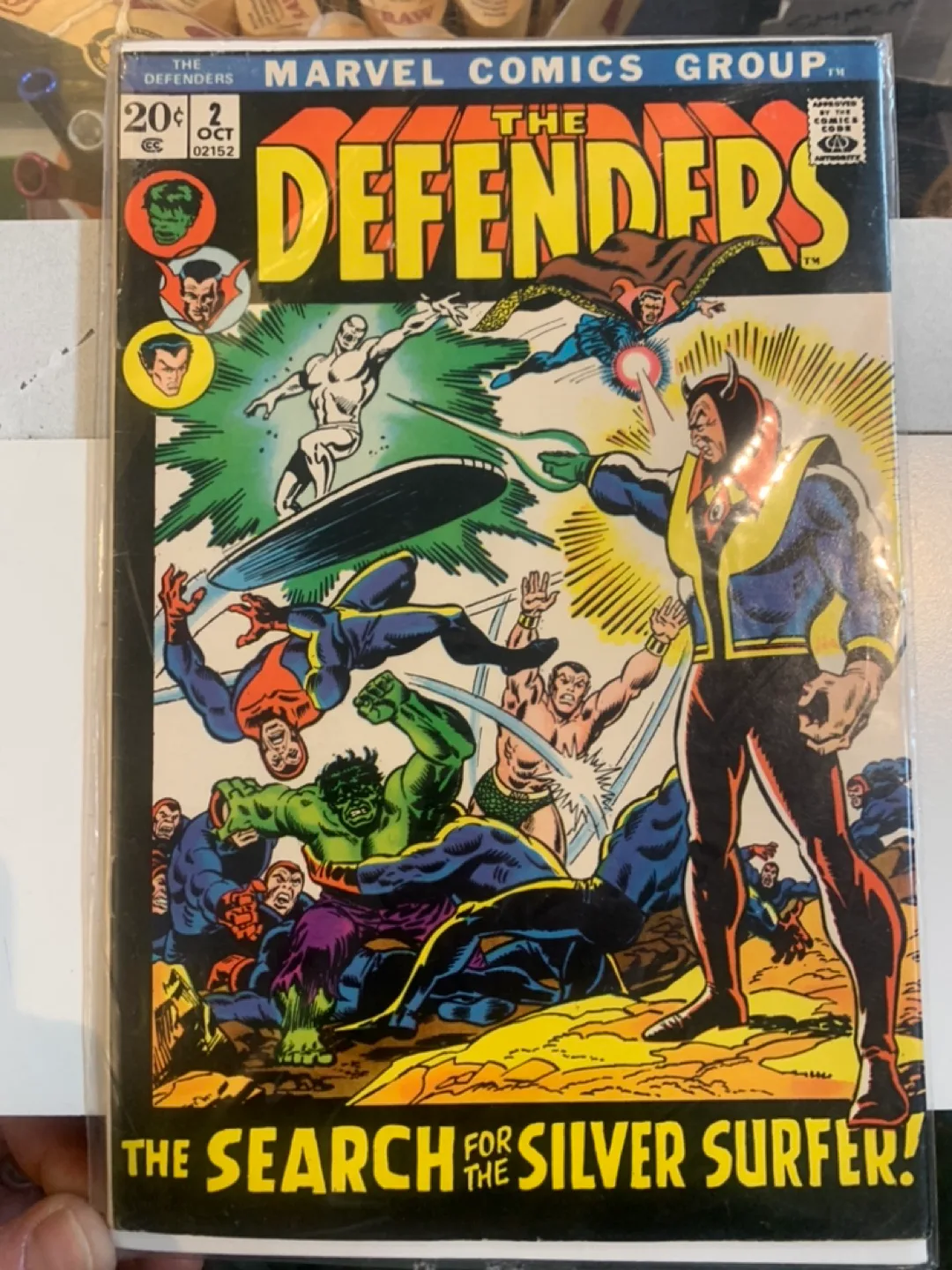 Marvel Comics The Defenders #2 October 1972 image indicator(6)