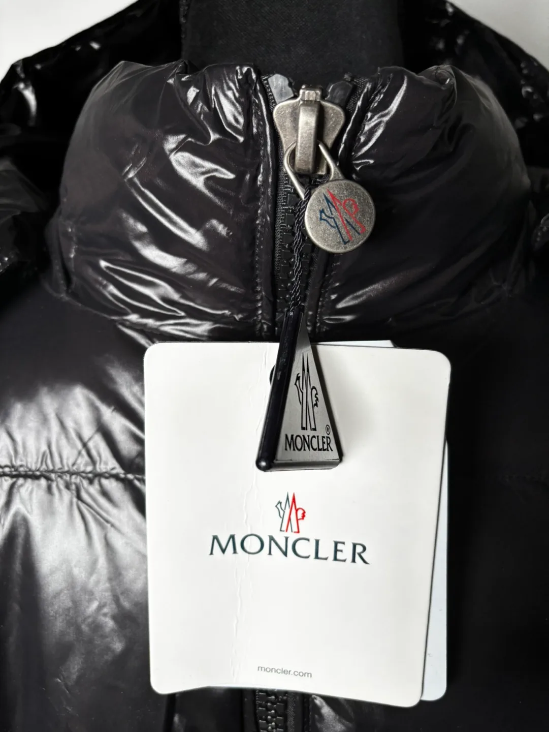 Men's Moncler Black Down Puffer Jacket image indicator(4)