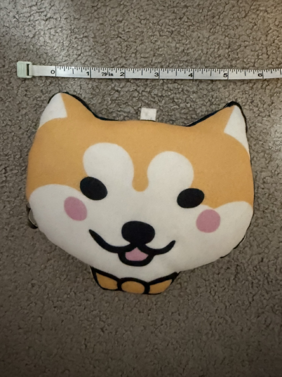 Small Shiba Inu face plushie