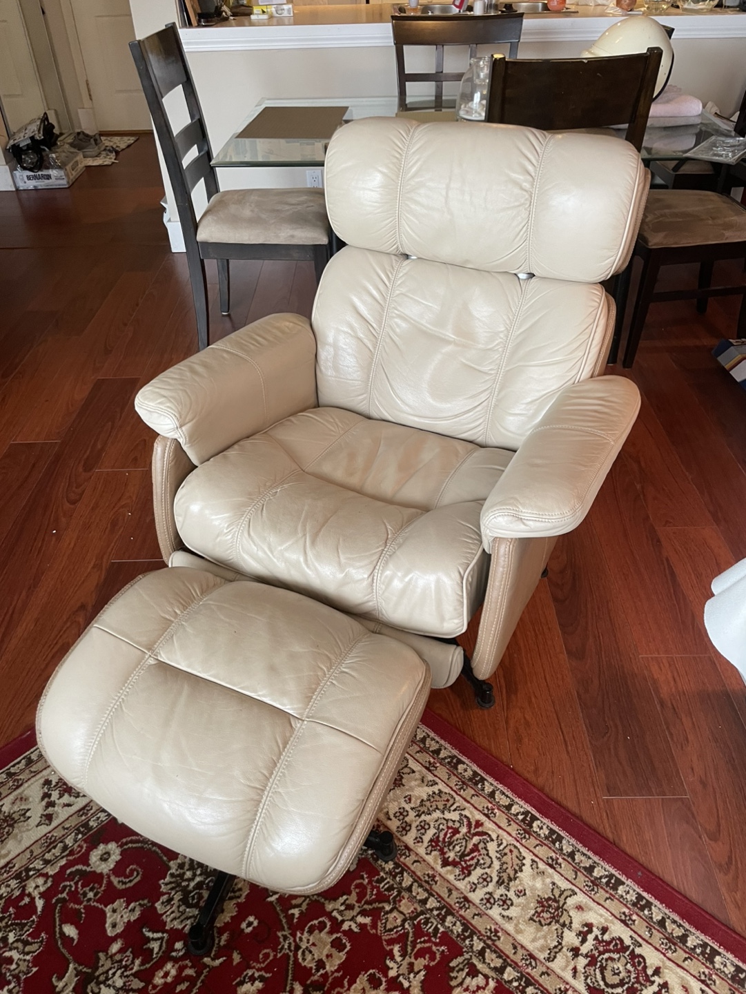Recliner Chair and Ottoman