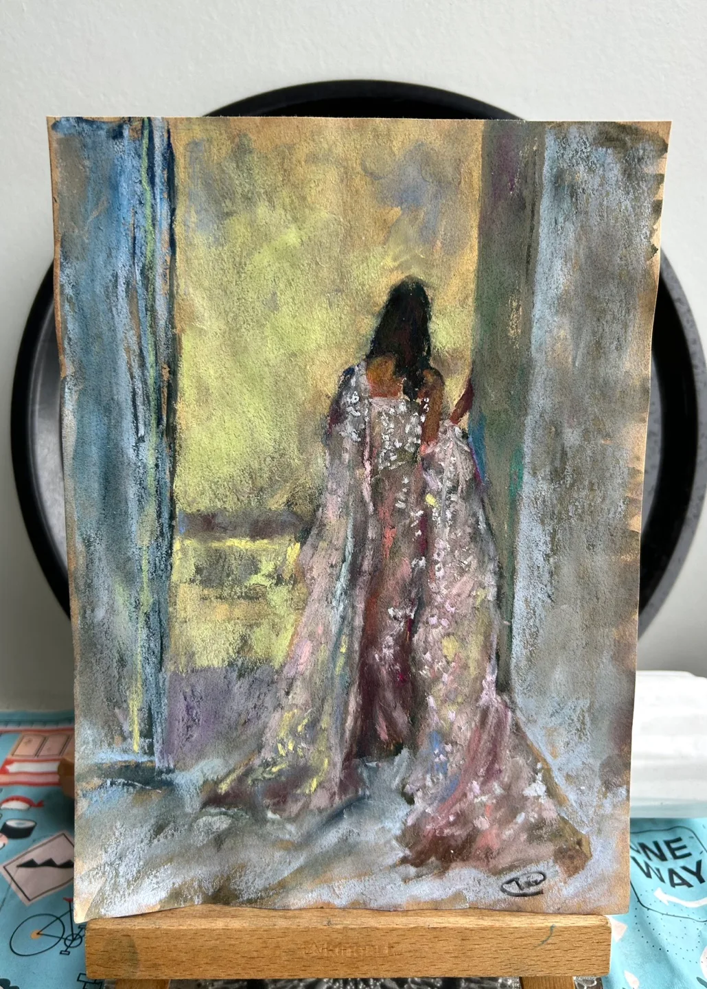 “Bejeweled” Original Pastel Painting image indicator(6)