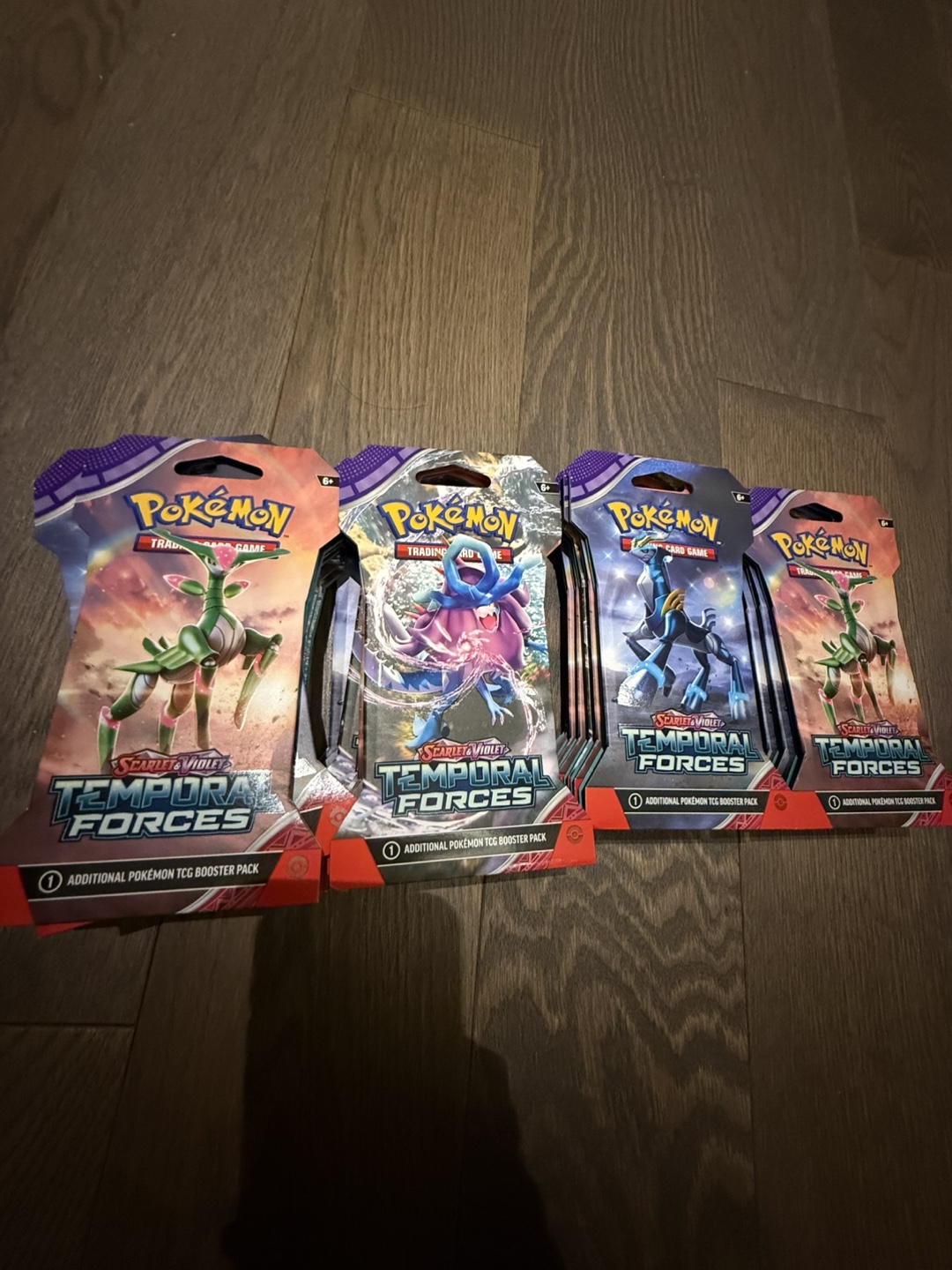 Pokemon Scarlet & Violet Temporal Forces Packs