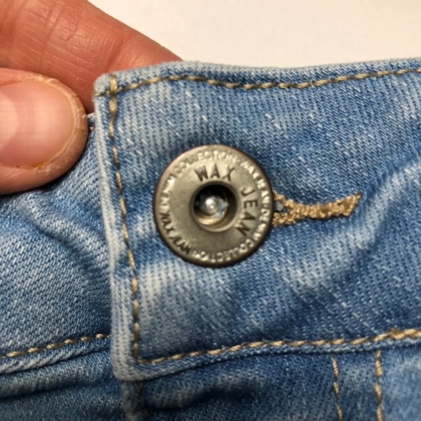 Wax Jean Collection Distressed Denim Shorts image indicator(5)