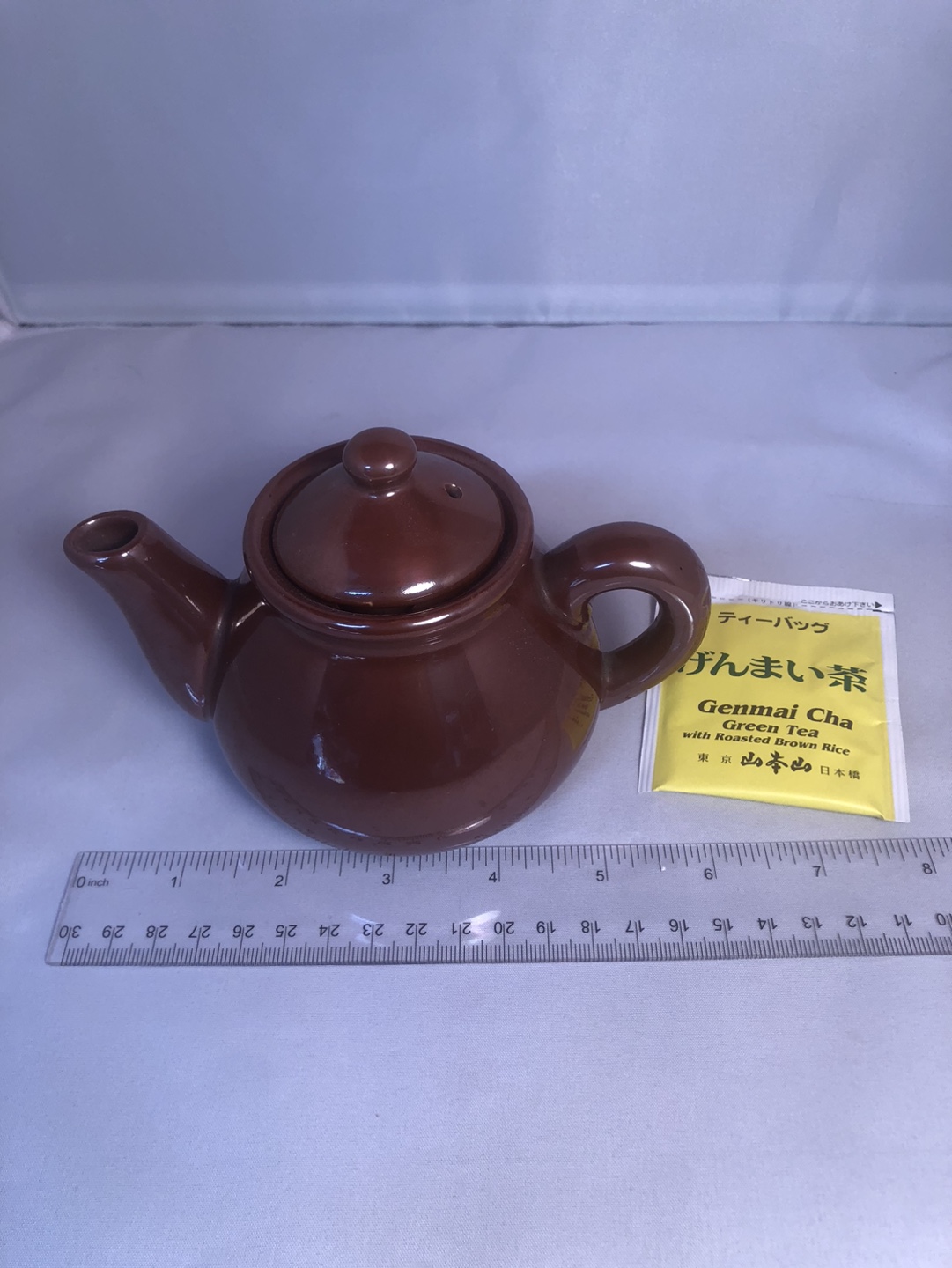 Miniature Brown Glazed Teapot - Japan - photo 3