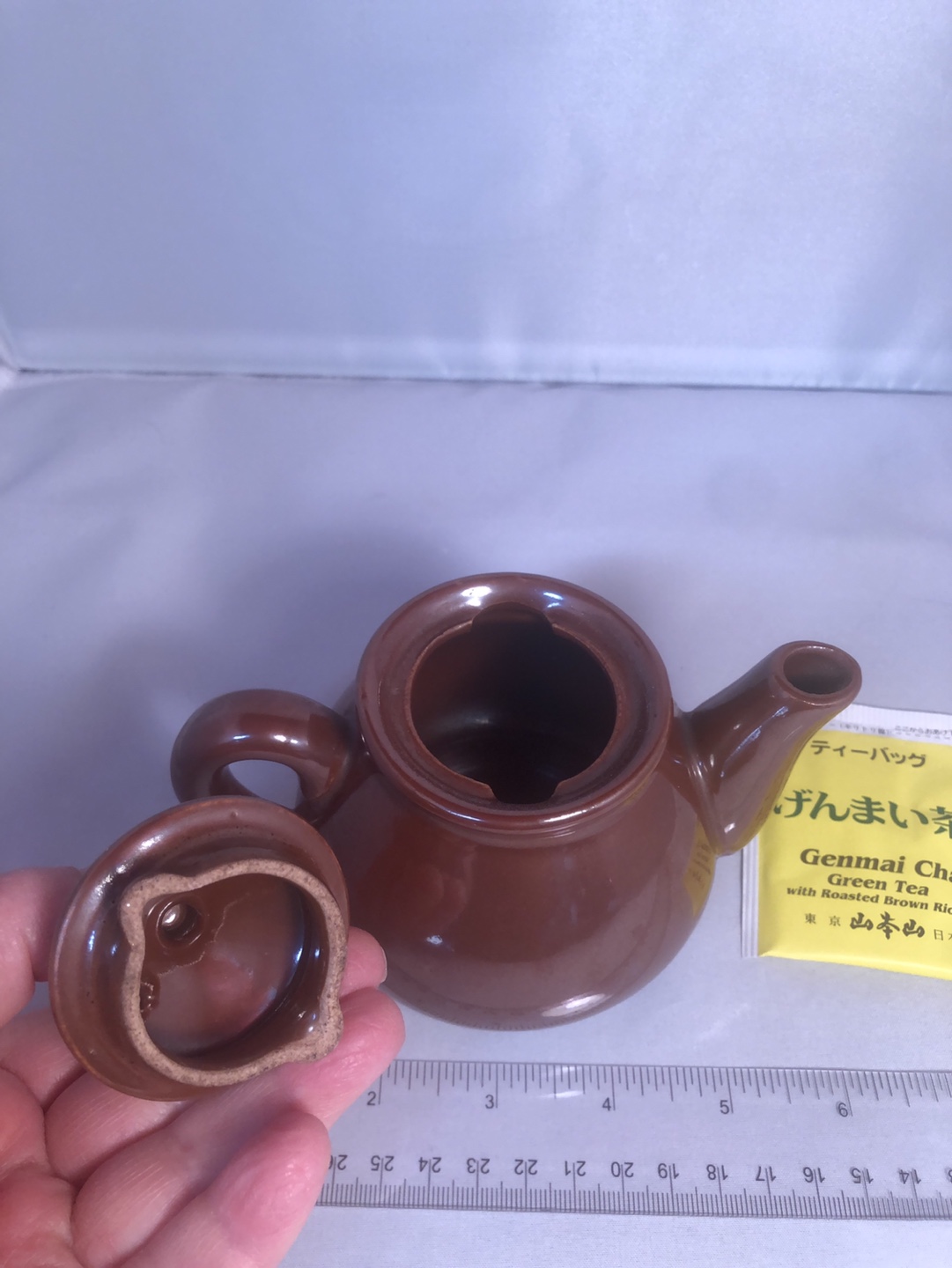Miniature Brown Glazed Teapot - Japan - photo 4