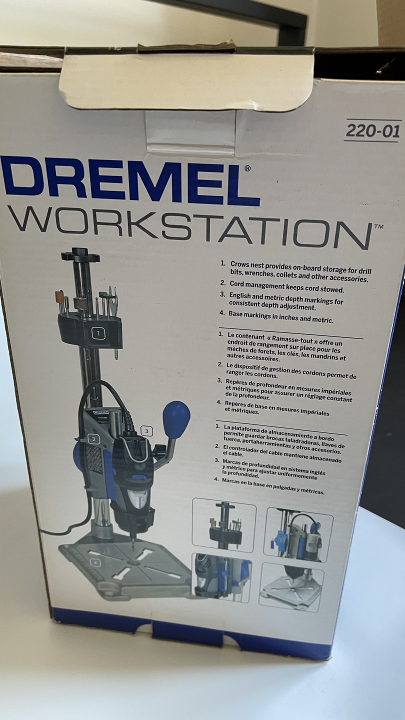 Dremel set (workstation, flexible, accessories, engraver etc) - photo 3