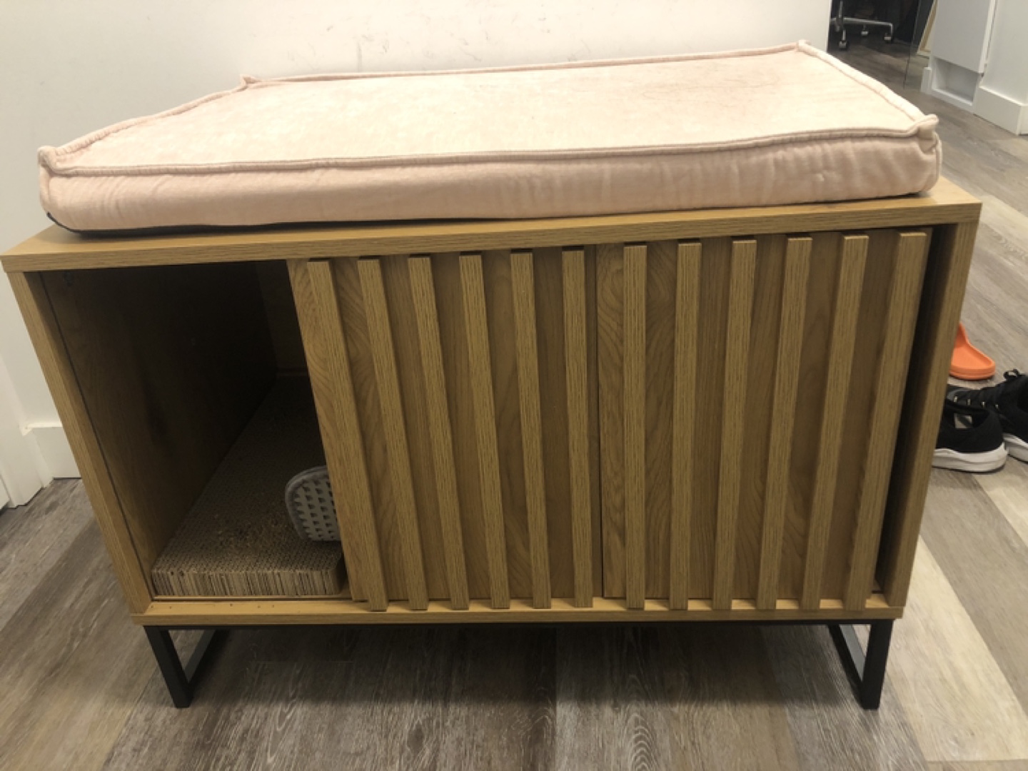 Modern Cat Litter Box Cabinet - photo 2