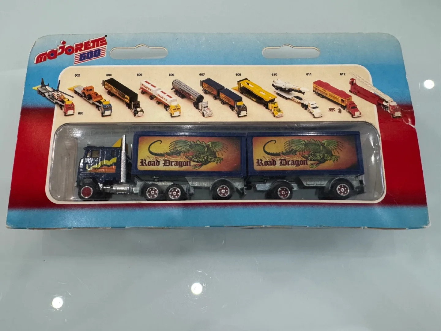 MAJORETTE 600 SERIES #607 HAULER ROAD DRAGON VINTAGE MADE FRANCE image indicator(5)