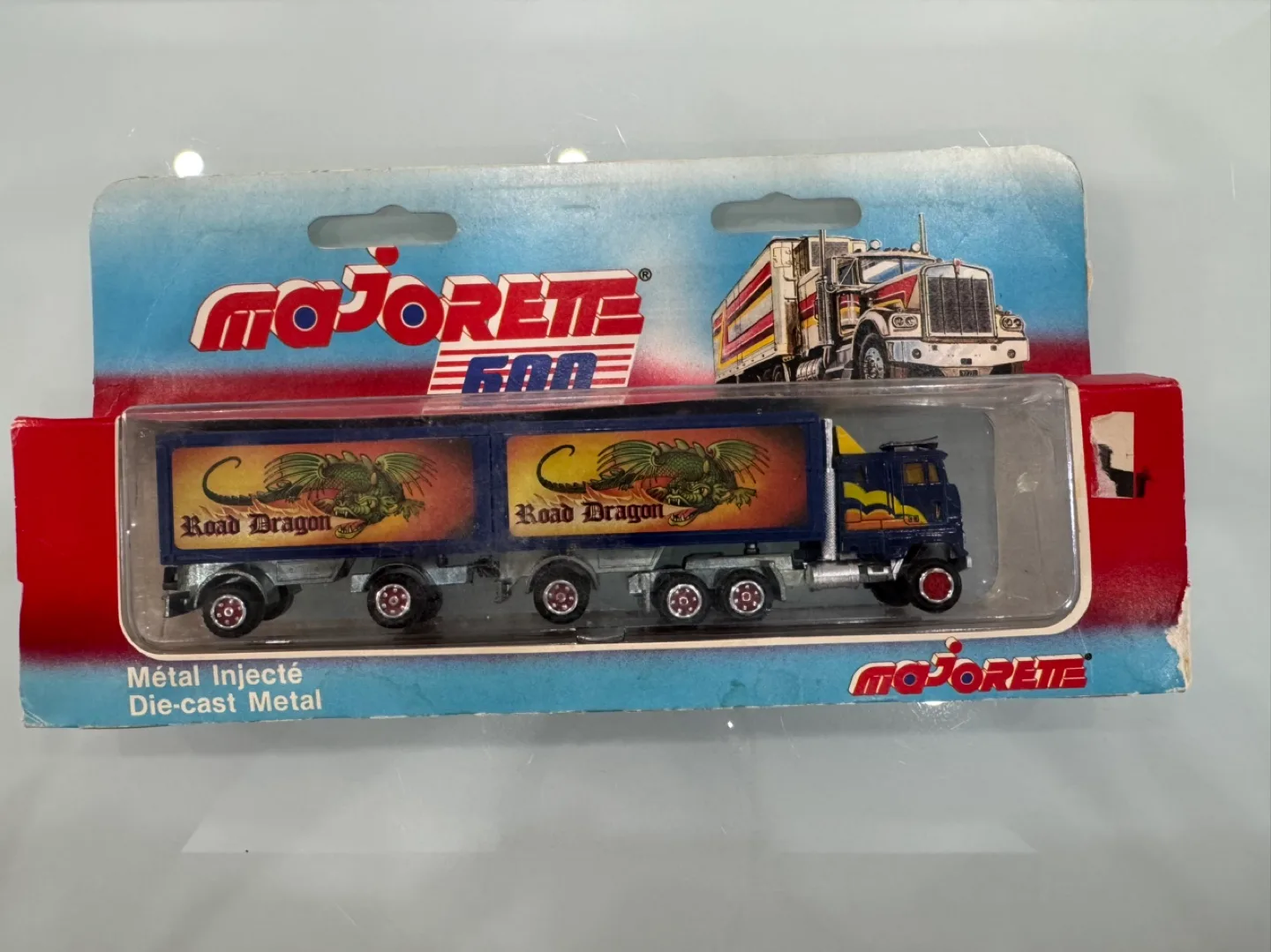 MAJORETTE 600 SERIES #607 HAULER ROAD DRAGON VINTAGE MADE FRANCE image indicator(2)