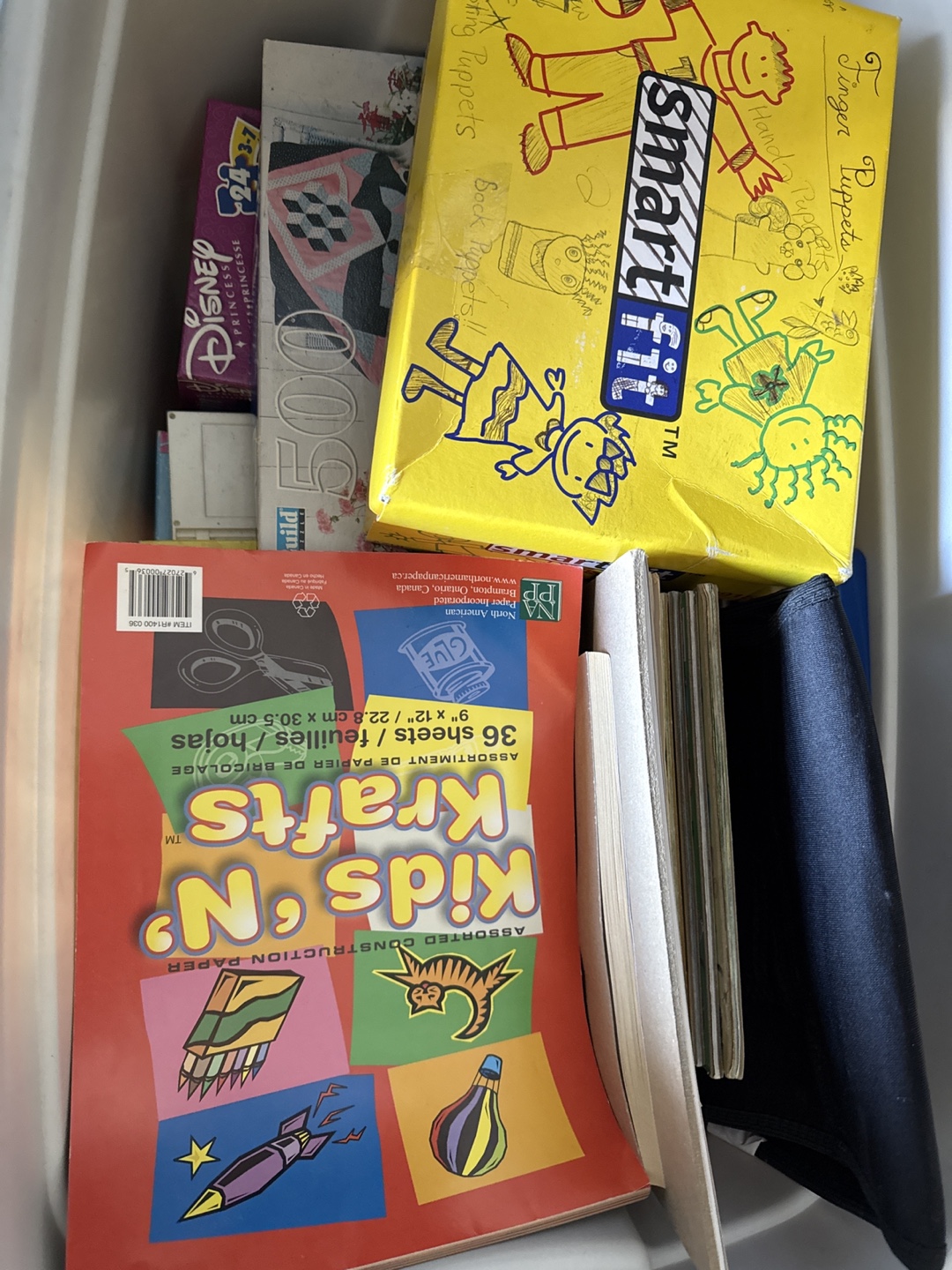 Bulk Lot of Kids' Crafts and Puzzles