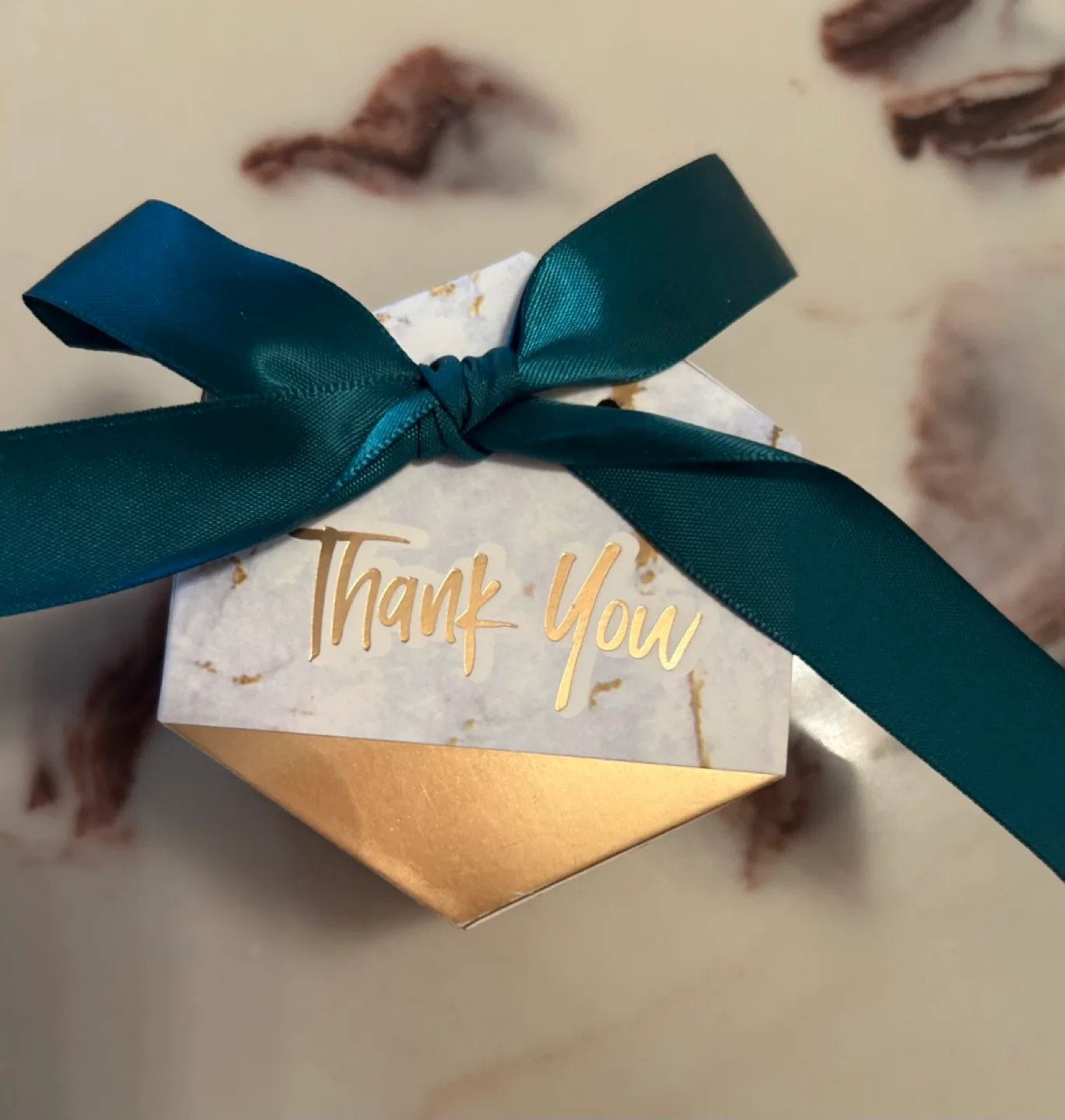 Wedding Favor Boxes - Marble Design image indicator(3)