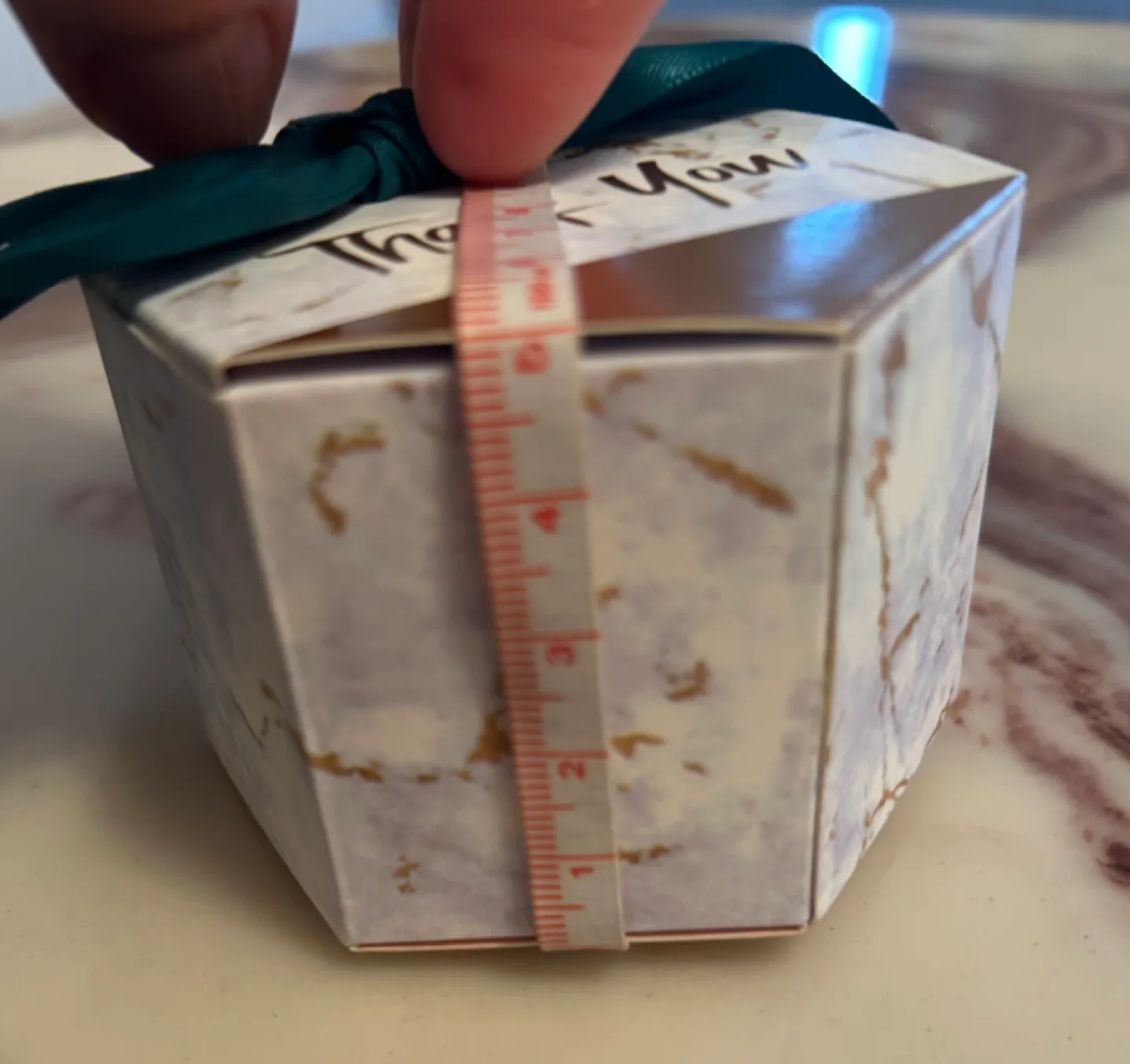 Wedding Favor Boxes - Marble Design image indicator(5)