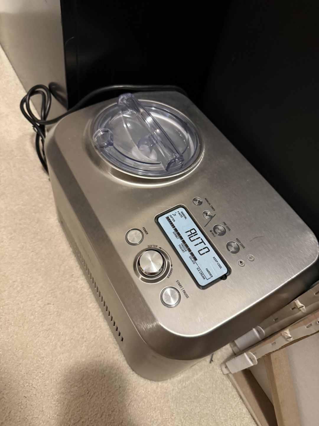 Breville Ice cream maker