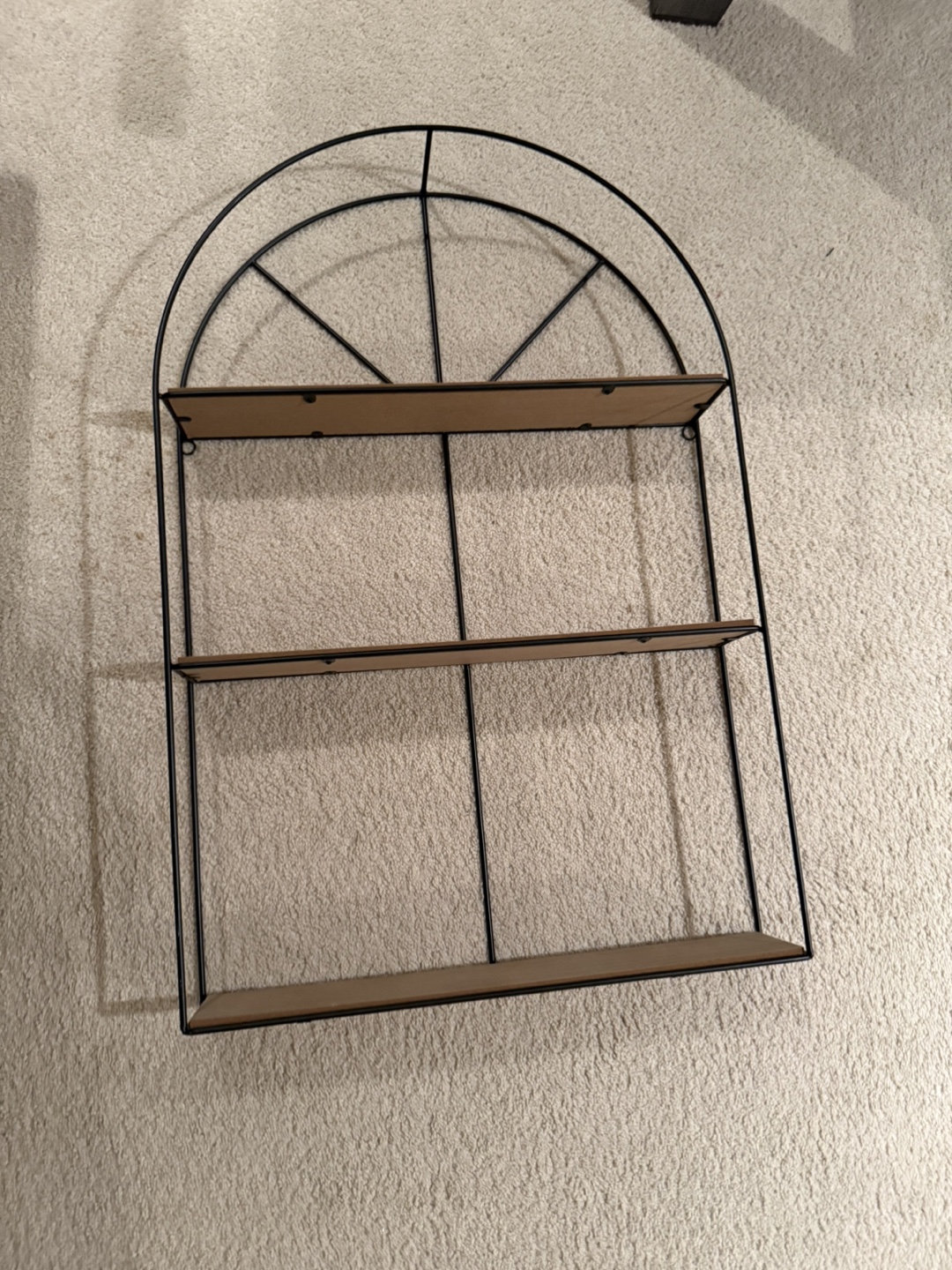 Three-Tiered Arch Wall Shelf - photo 2