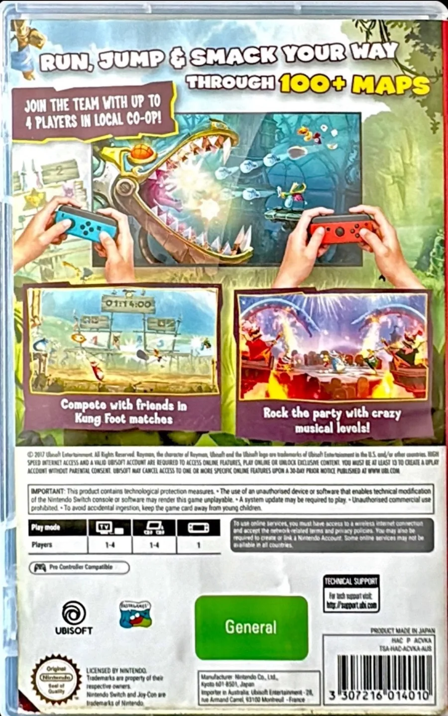 Rayman Legends Definitive Edition Nintendo Switch Game image indicator(4)