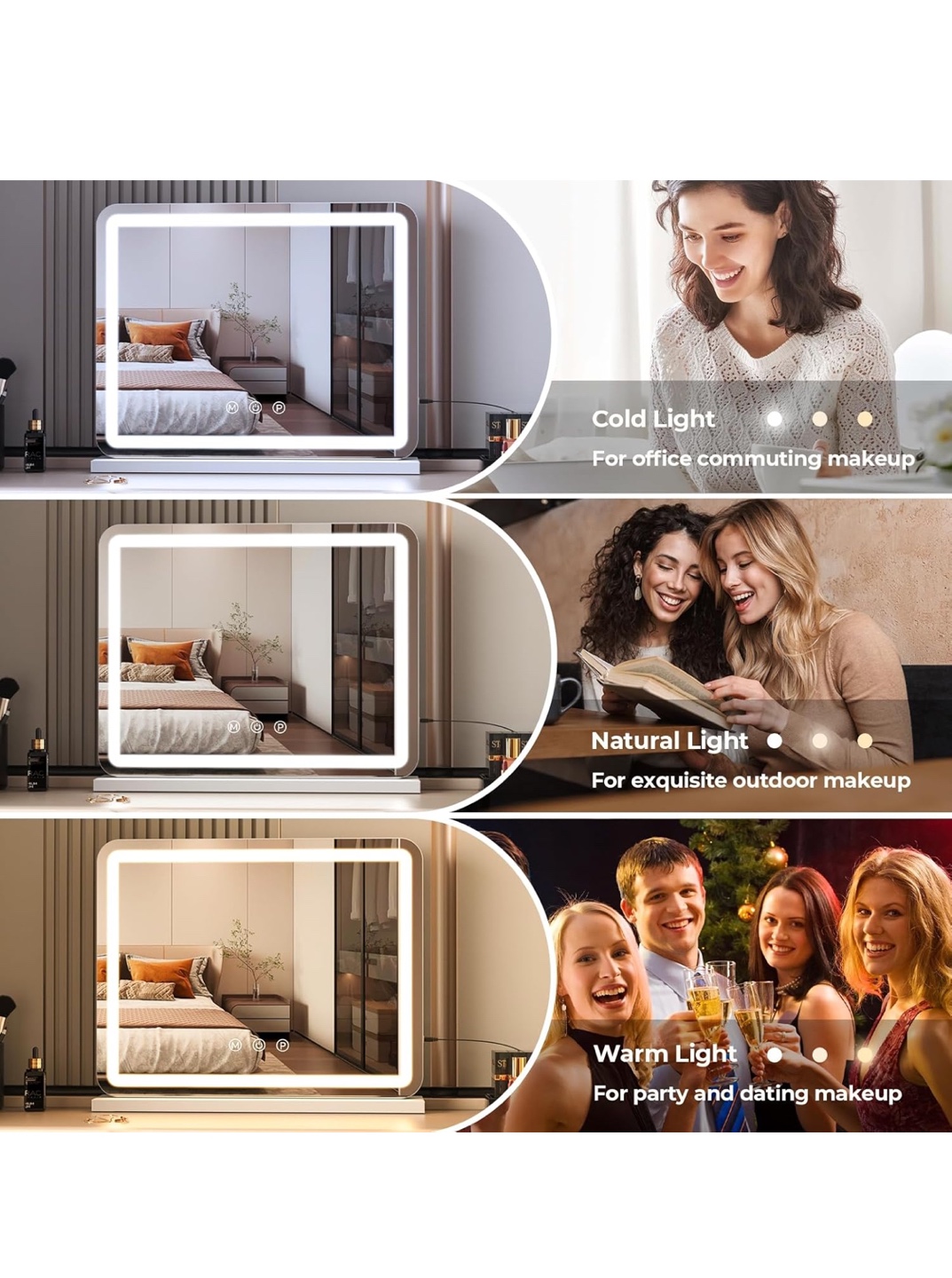 LED Lighted Vanity Mirror - Floor Standing & Wall Mounted - photo 5