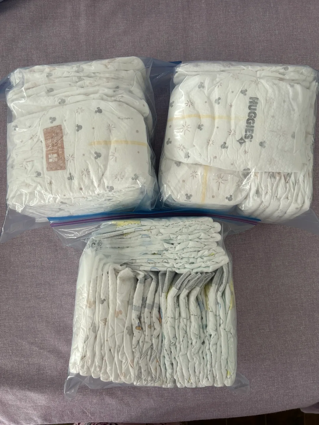 Newborn and Size 1 Diapers - 56 count thumbnail