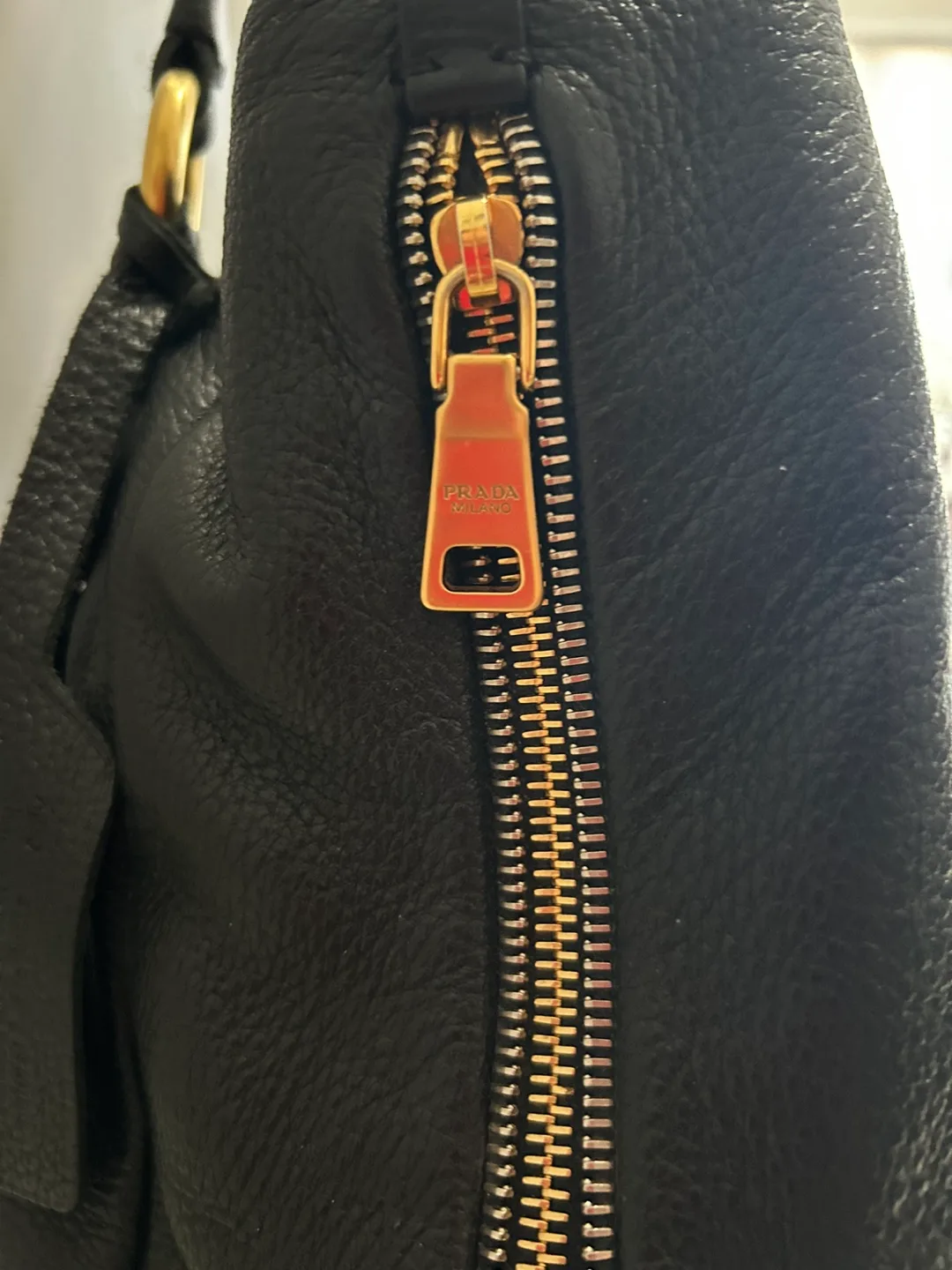 Authentic Prada Leather Handbag image indicator(5)