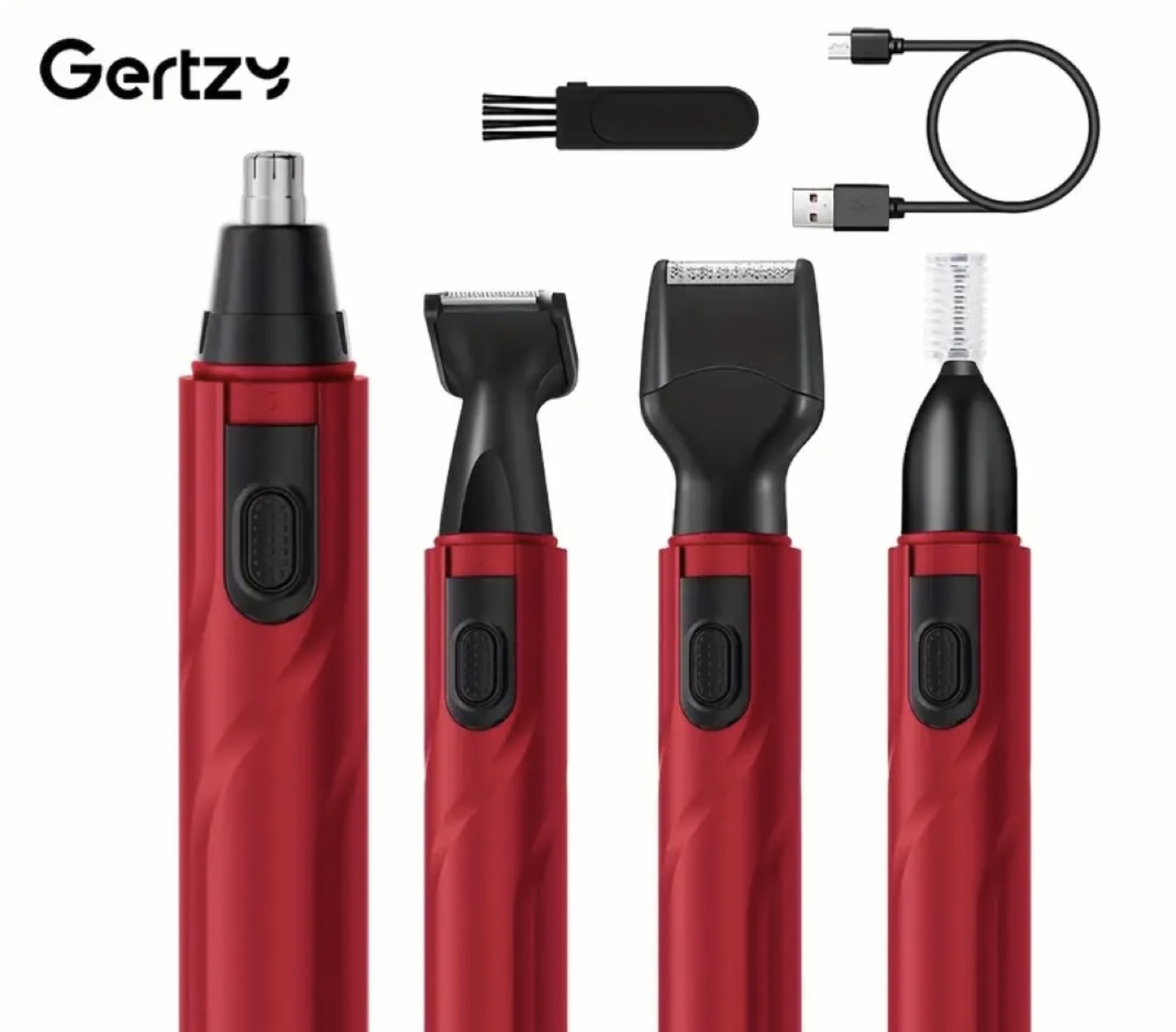 Gertzy 4-in-1 Professional Grooming Kit - USB Rechargeable - photo 2