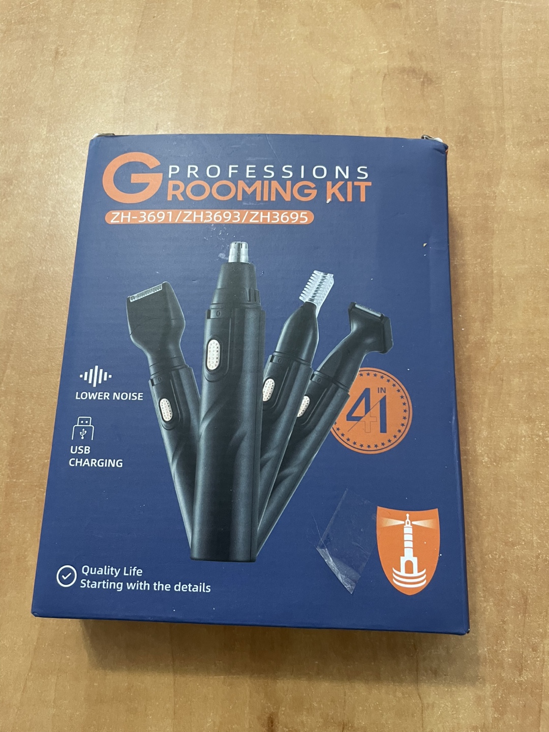Gertzy 4-in-1 Professional Grooming Kit - USB Rechargeable - photo 5