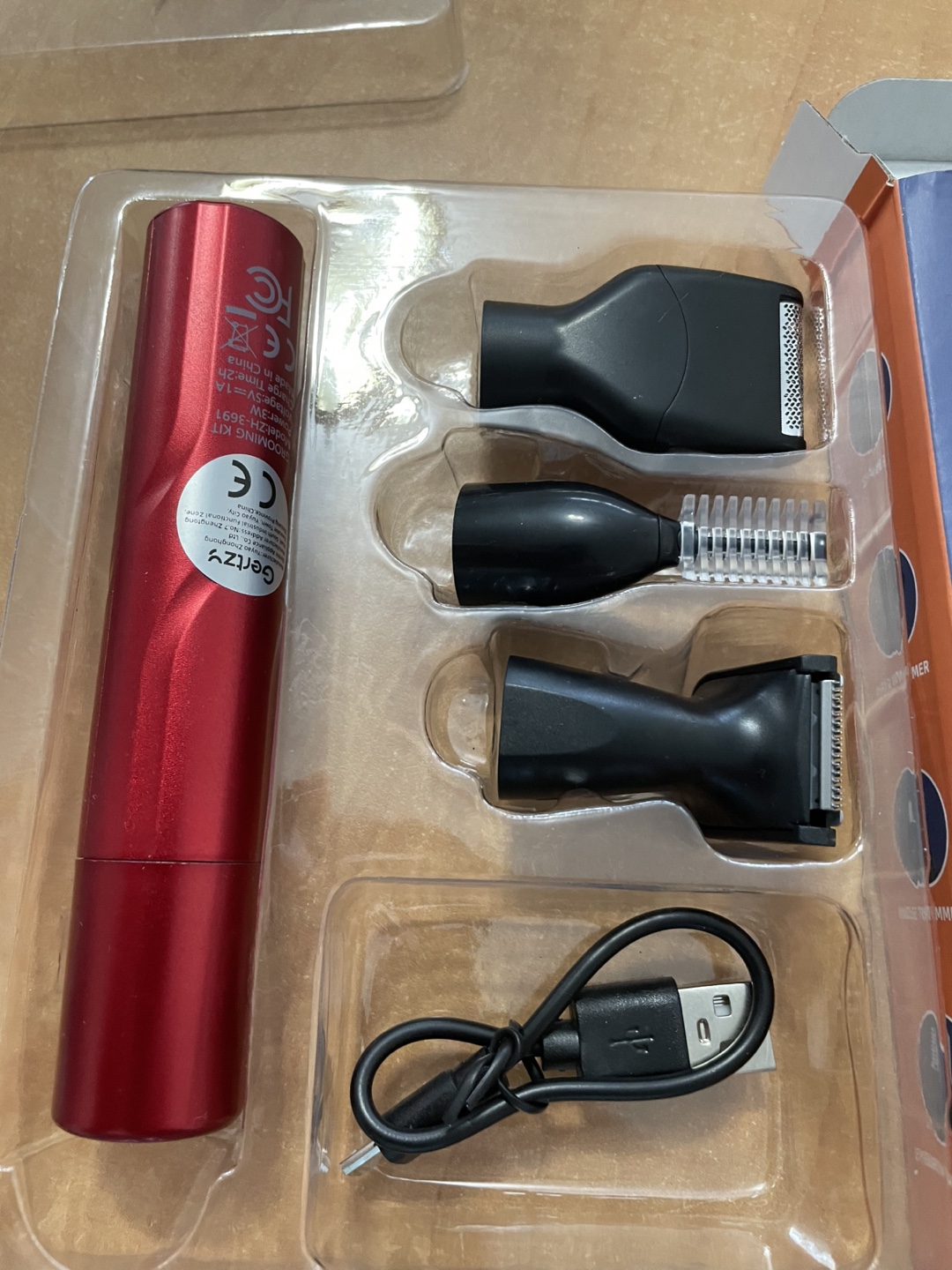Gertzy 4-in-1 Professional Grooming Kit - USB Rechargeable - photo 3