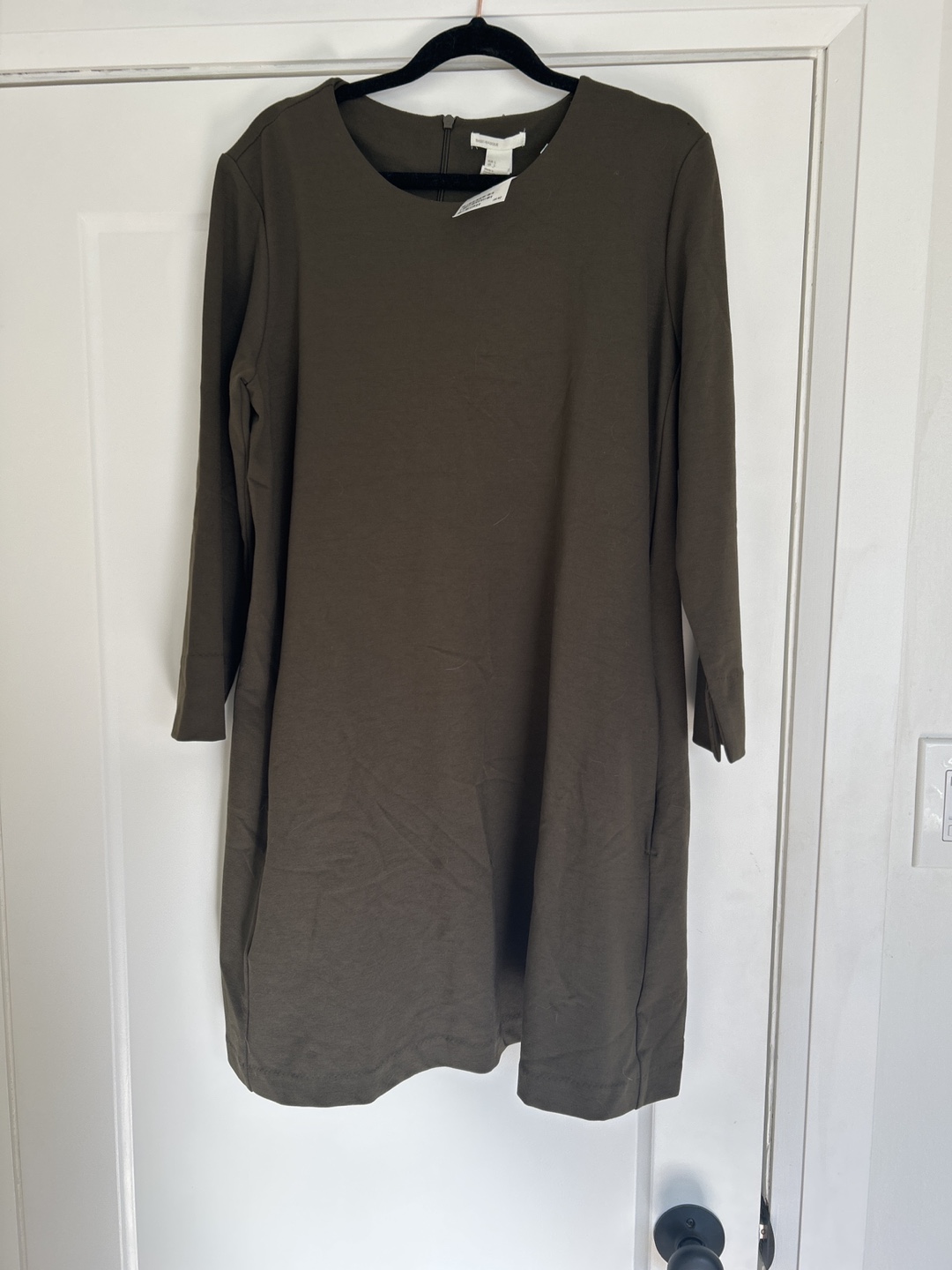 H&M Olive Green 3/4 Sleeve Tunic