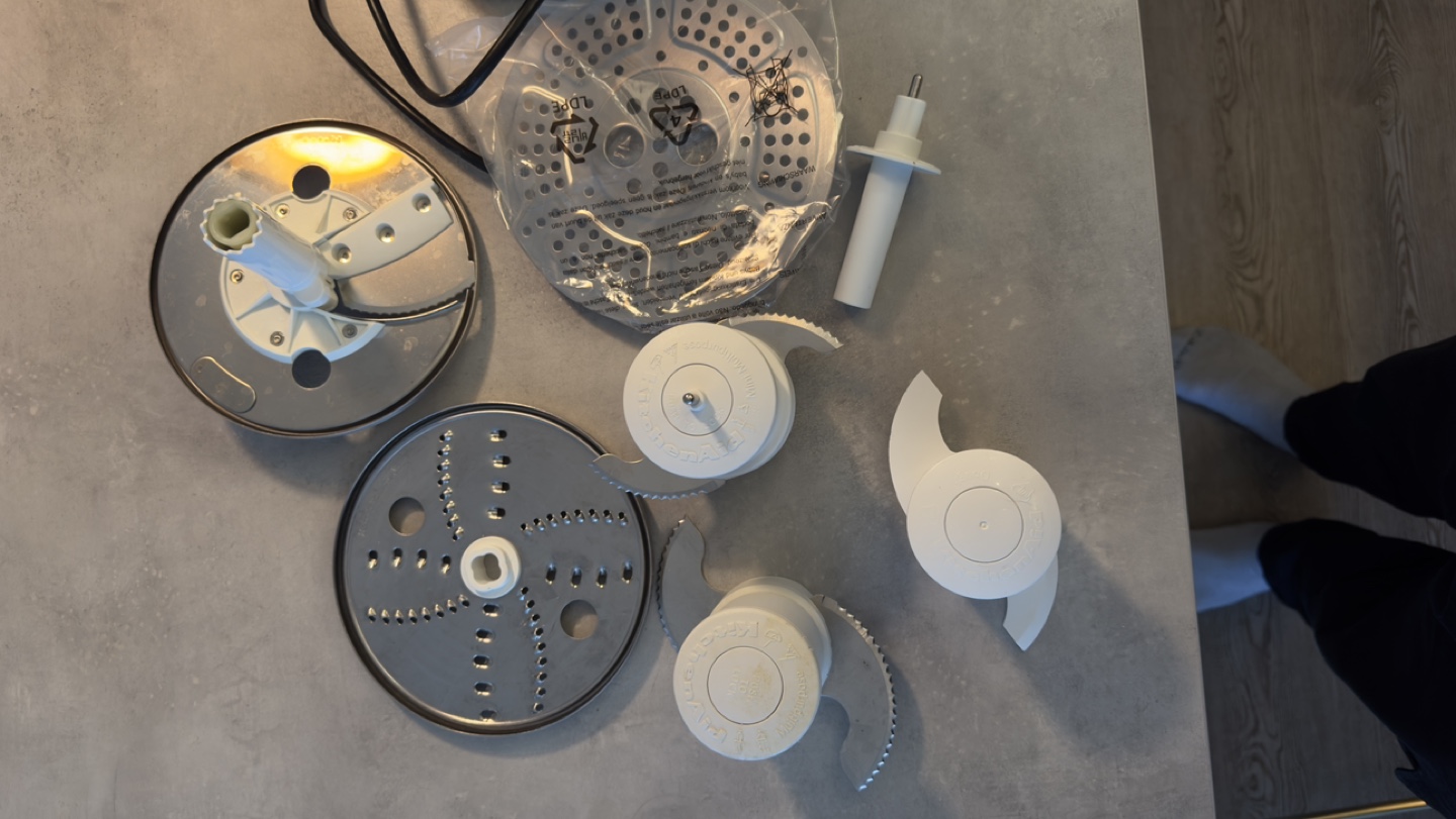 KitchenAid Food Processor - Silver - photo 3