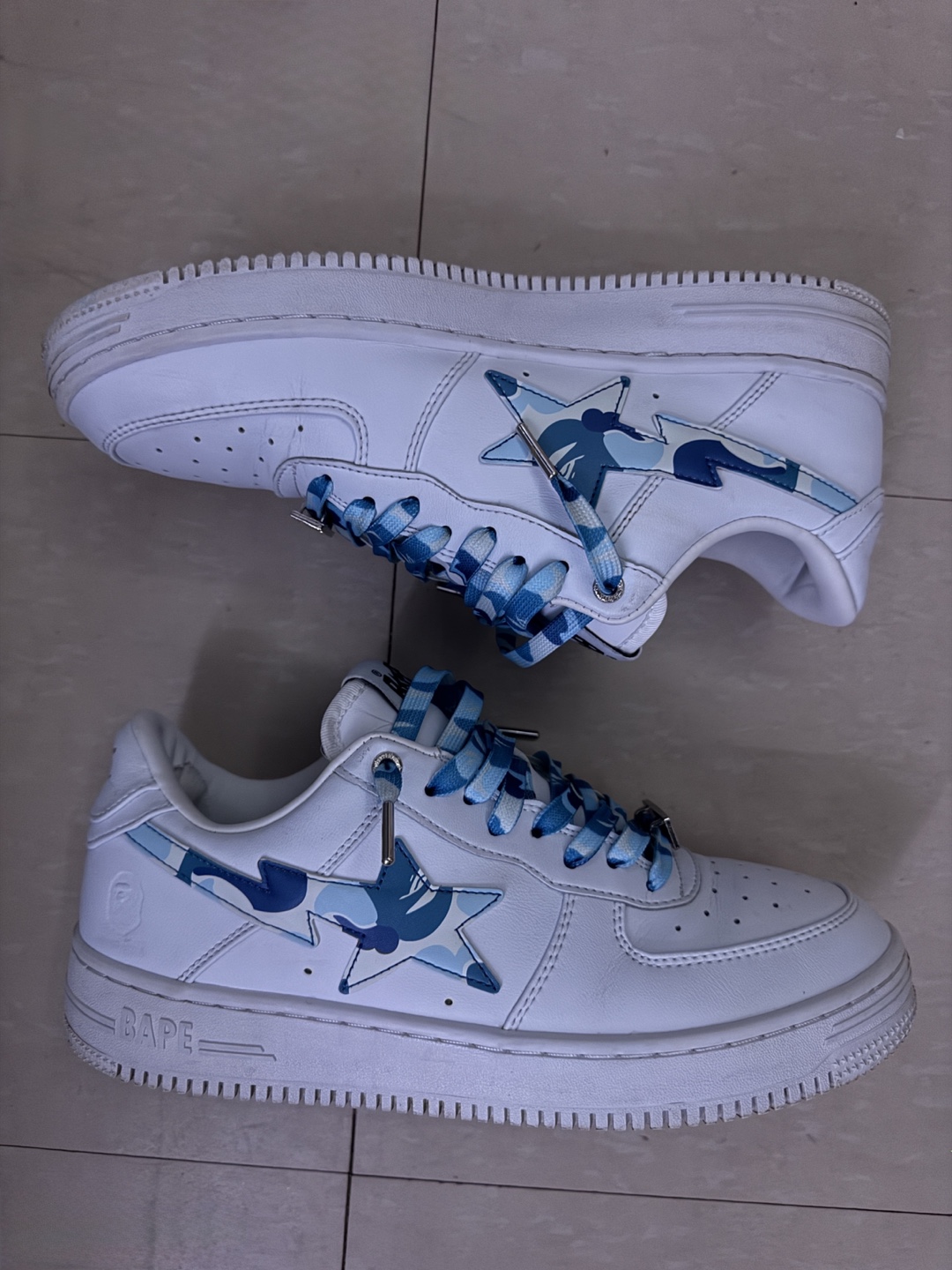 BAPE Bapesta ABC Camo Blue - photo 2