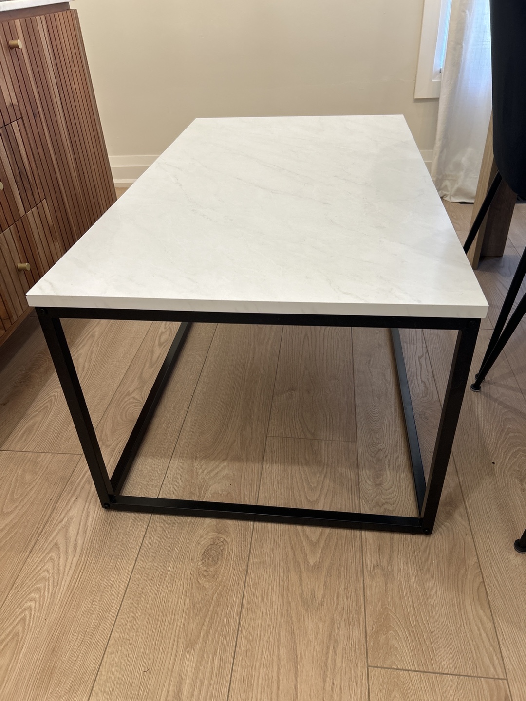 Bed Bath & Beyond Faux White Marble Coffee Table
