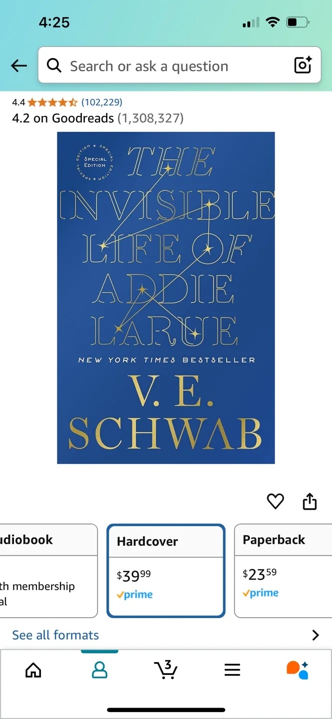 Brand New The Invisible Life of Addie LaRue Special Edition image indicator(8)