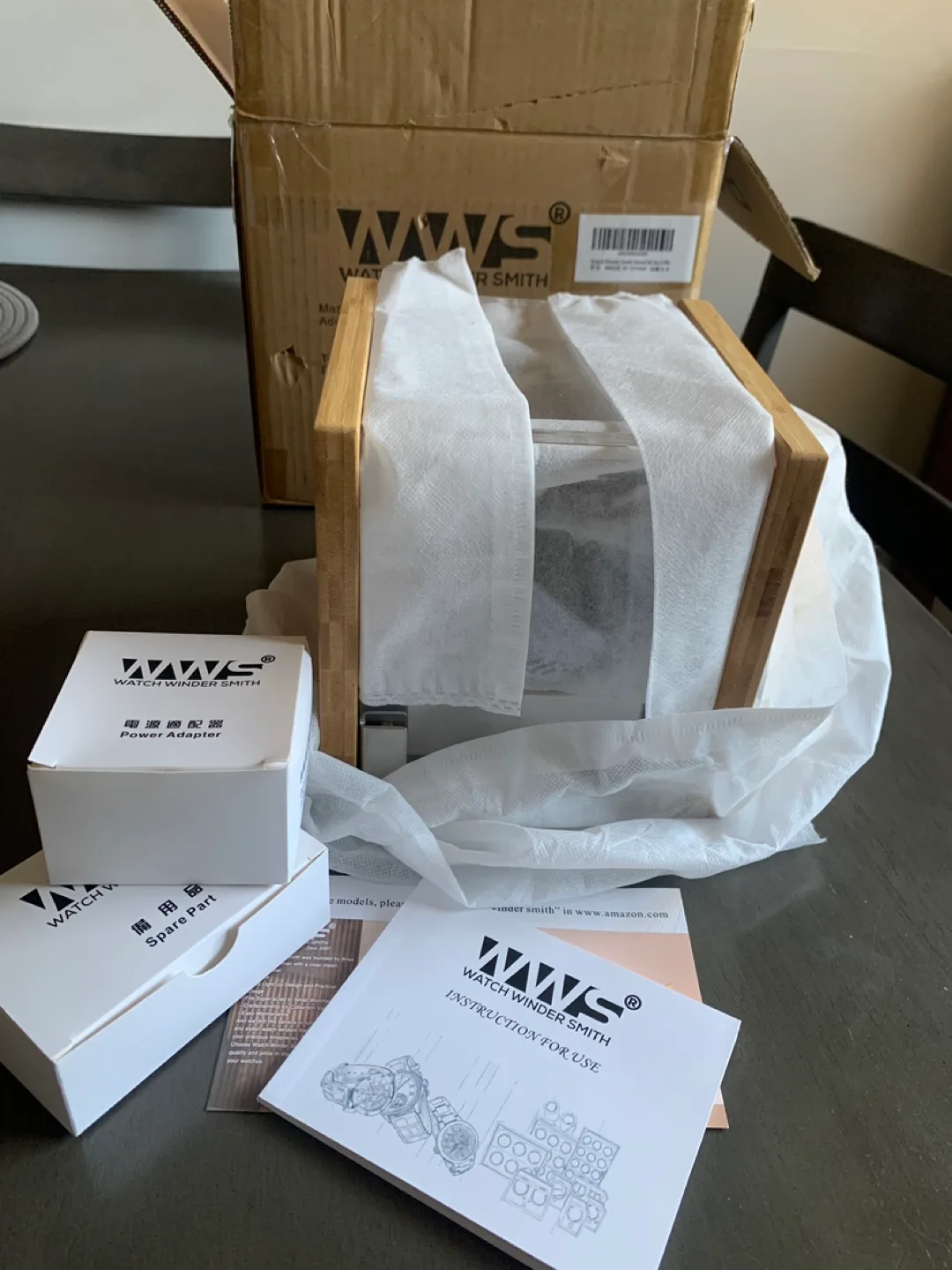 Watch Winder Smith Bamboo image indicator(8)