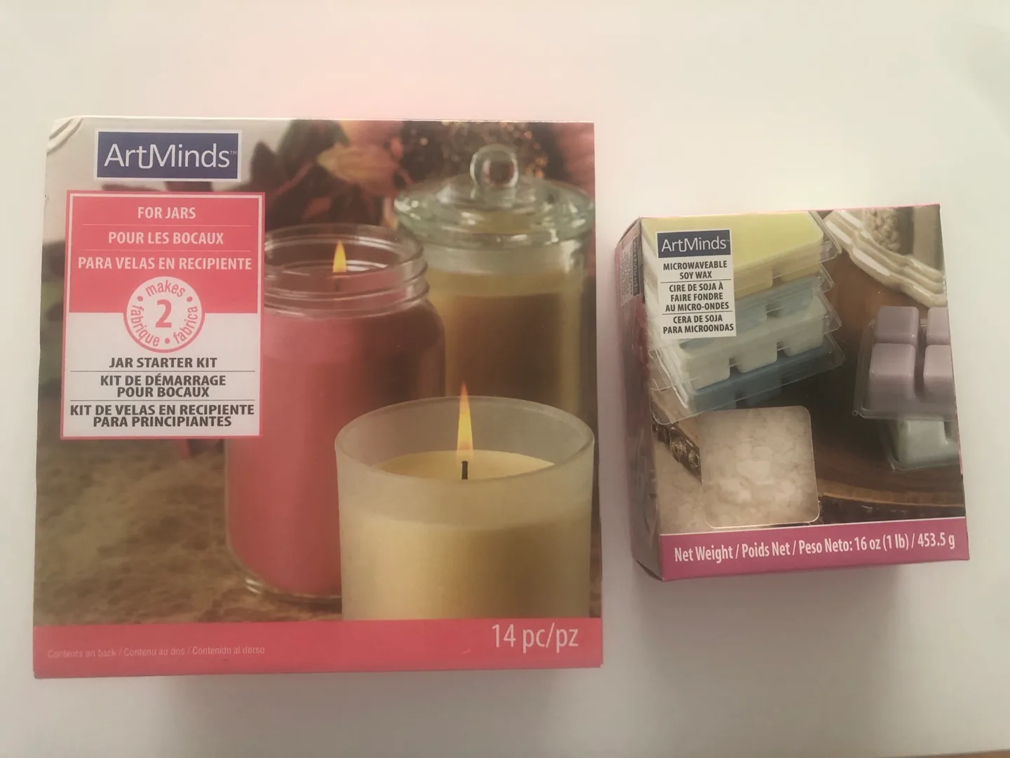 ArtMinds Candle Making Kit & Soy Wax Melts #freecycle thumbnail