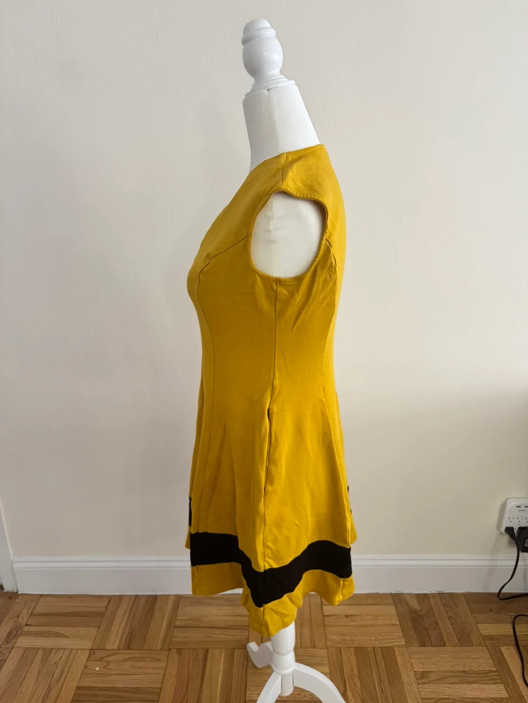New York & Company Mustard Yellow Dress | Size XS image indicator(5)