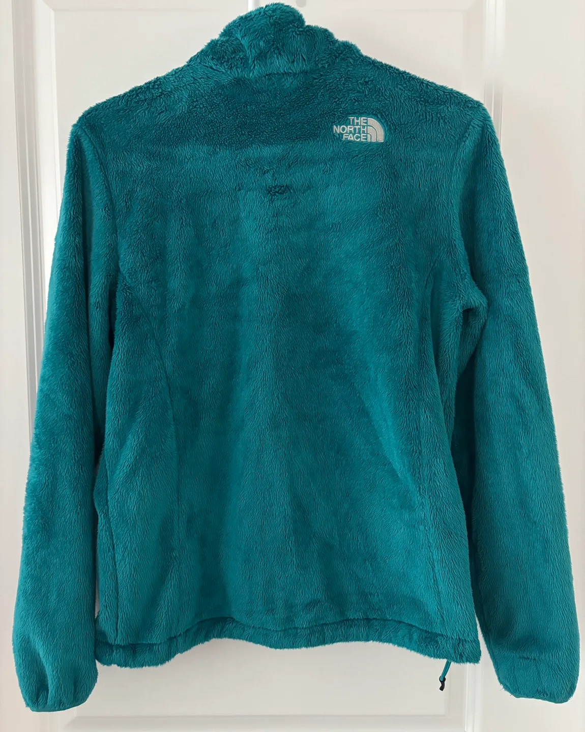 The North Face Women's Osito Fleece Teal Green Jacket ~ Small image indicator(2)
