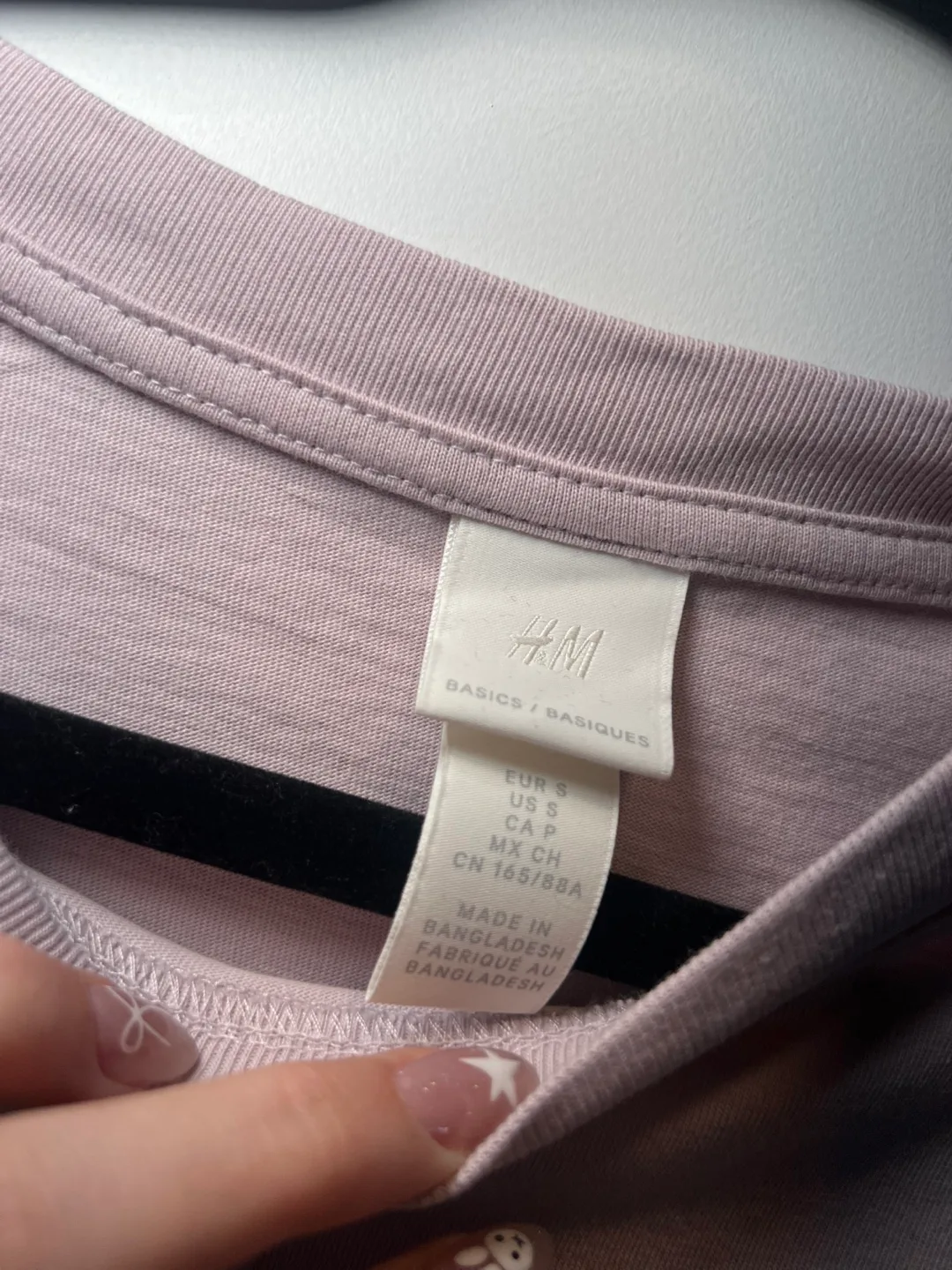 H&M Lilac T-Shirt Dress image indicator(4)