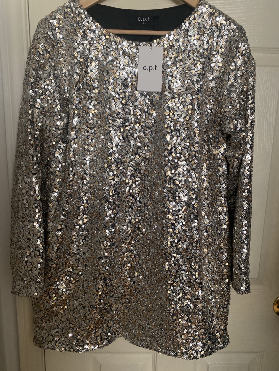 o.p.t Sequin Top
