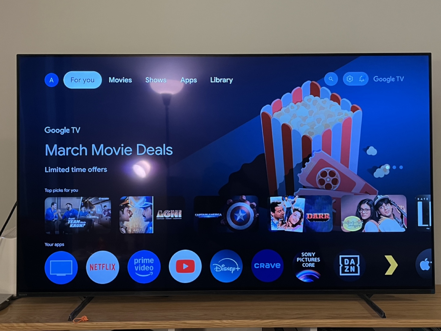 Sony Bravia XR 55 inch Google Smart TV