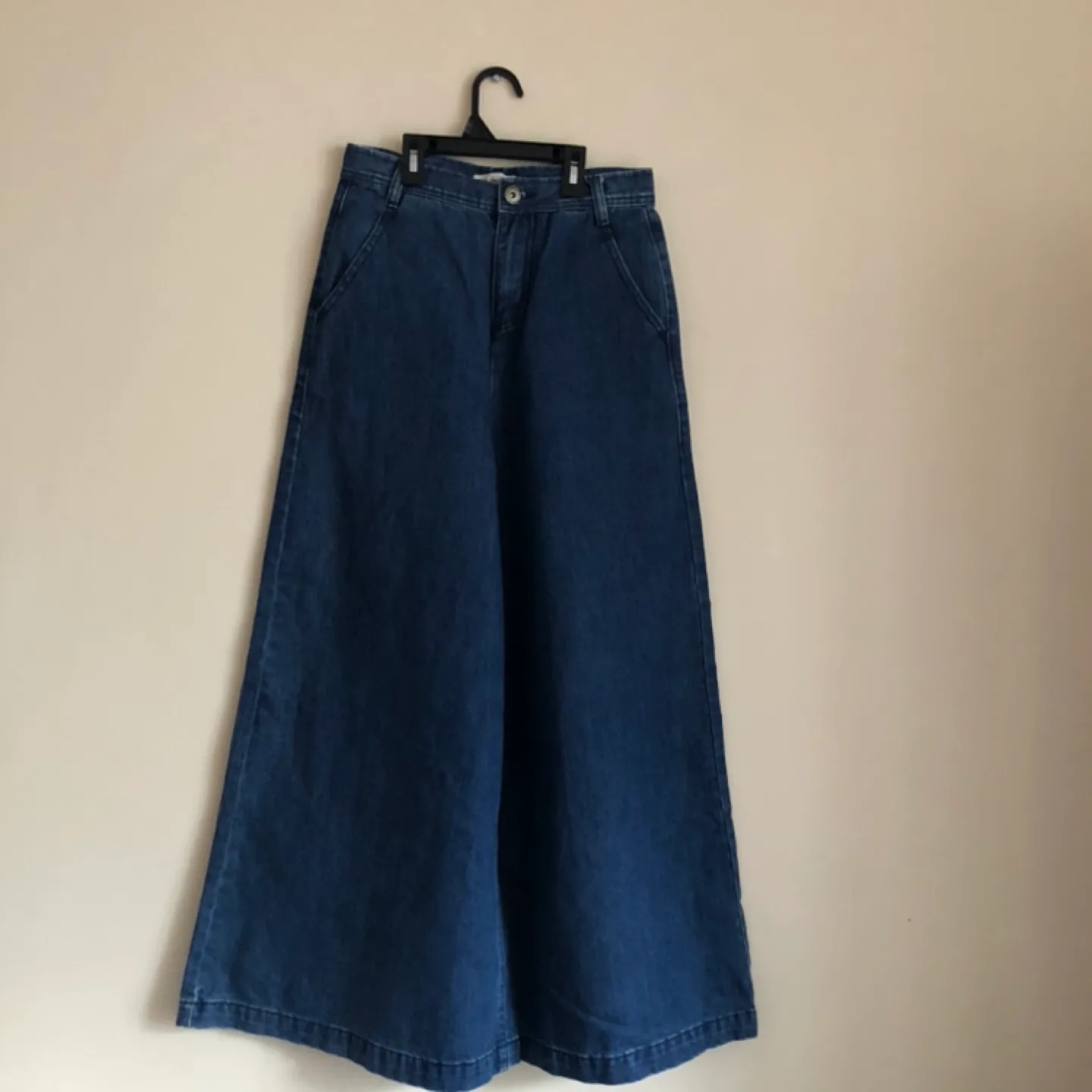 La Babité Wide Leg Denim Jeans image indicator(7)